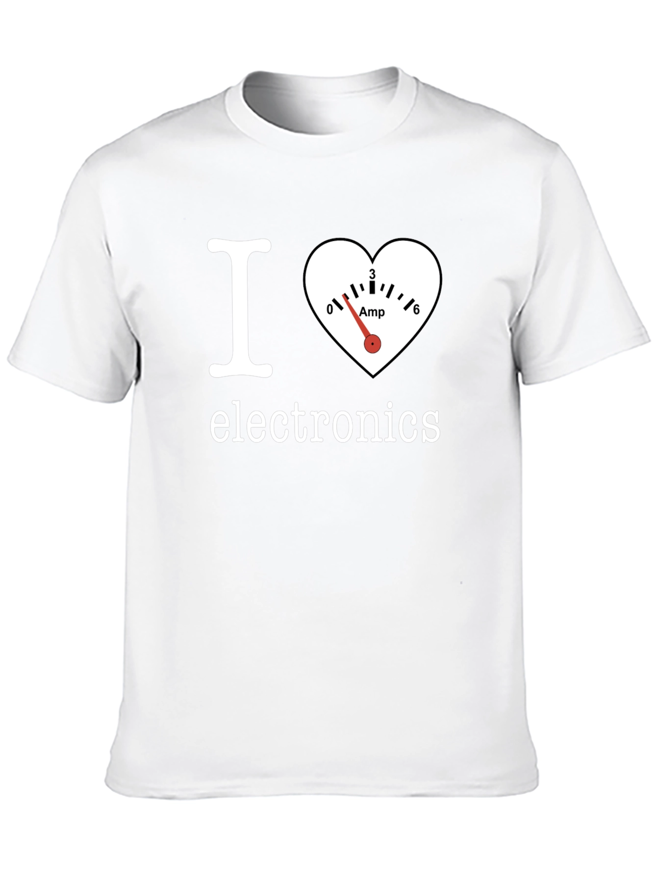 I Heart Electronics Black T-Shirt