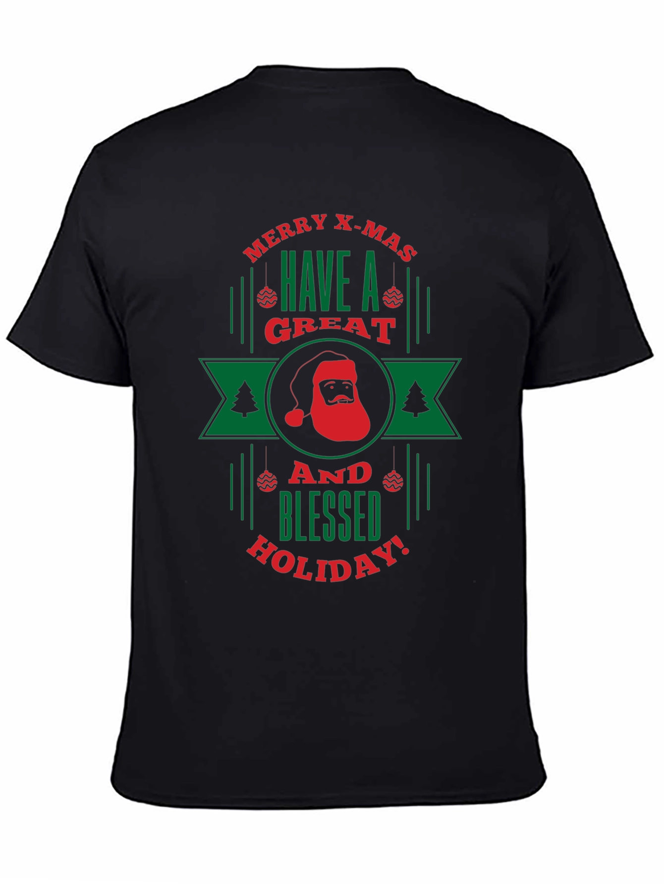 Merry X-Mas Holiday Graphic Tee