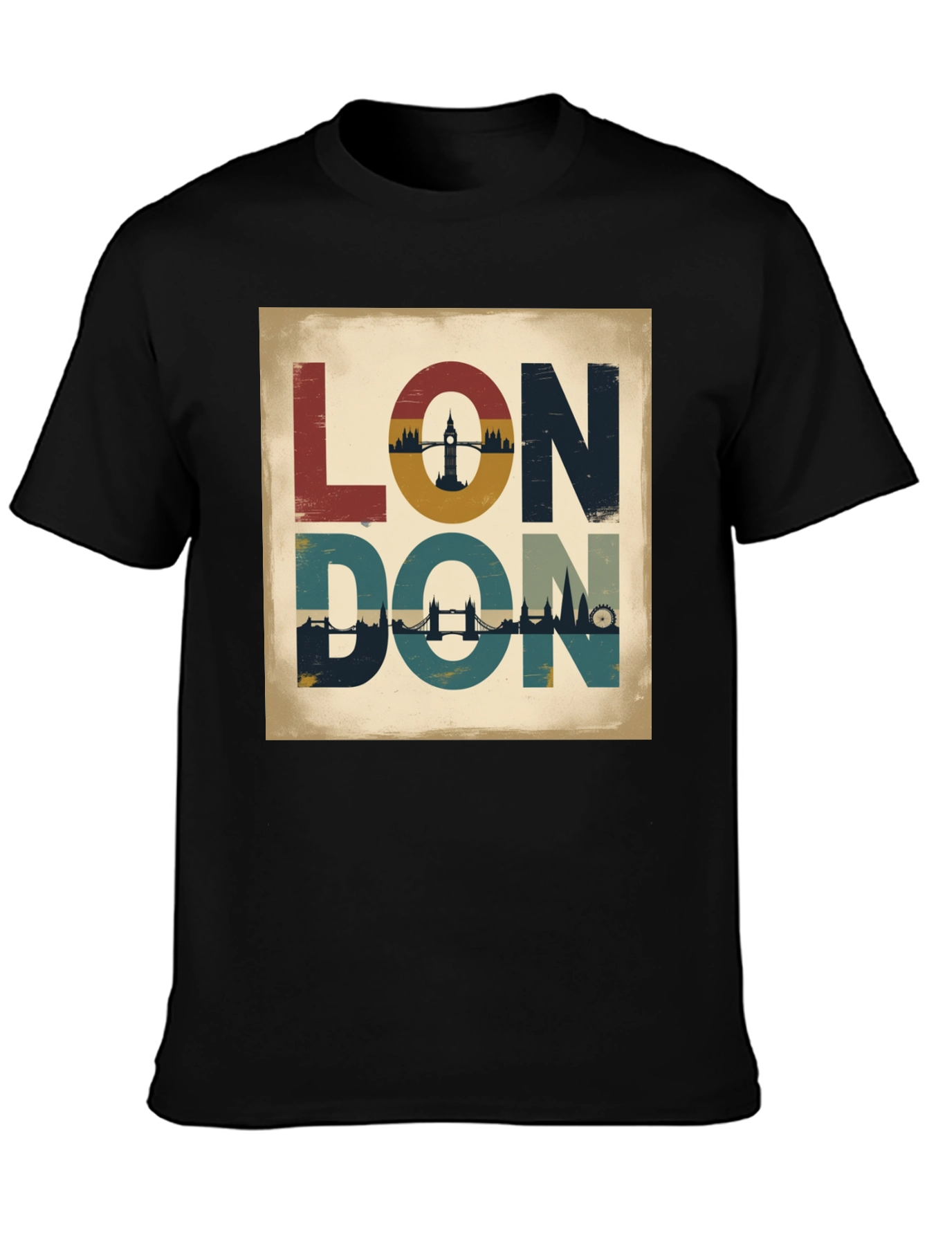 London Skyline Graphic T-Shirt