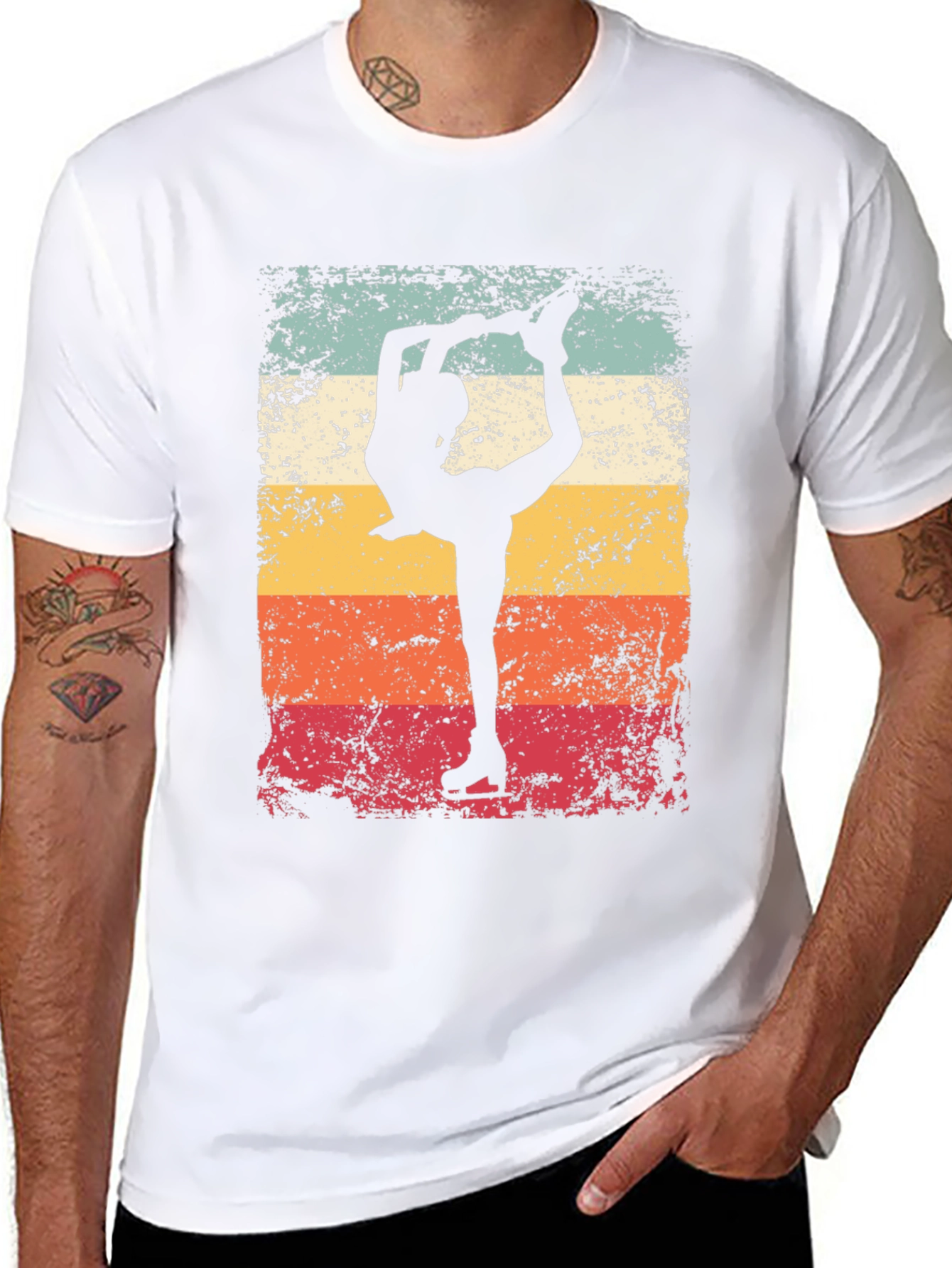 Retro Ice Skating T-Shirt