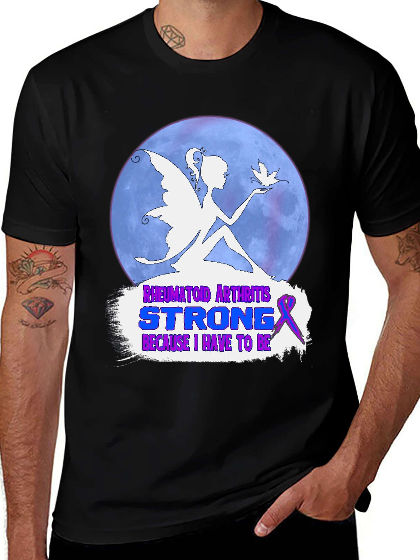 Rheumatoid Arthritis Strong Awareness T-Shirt
