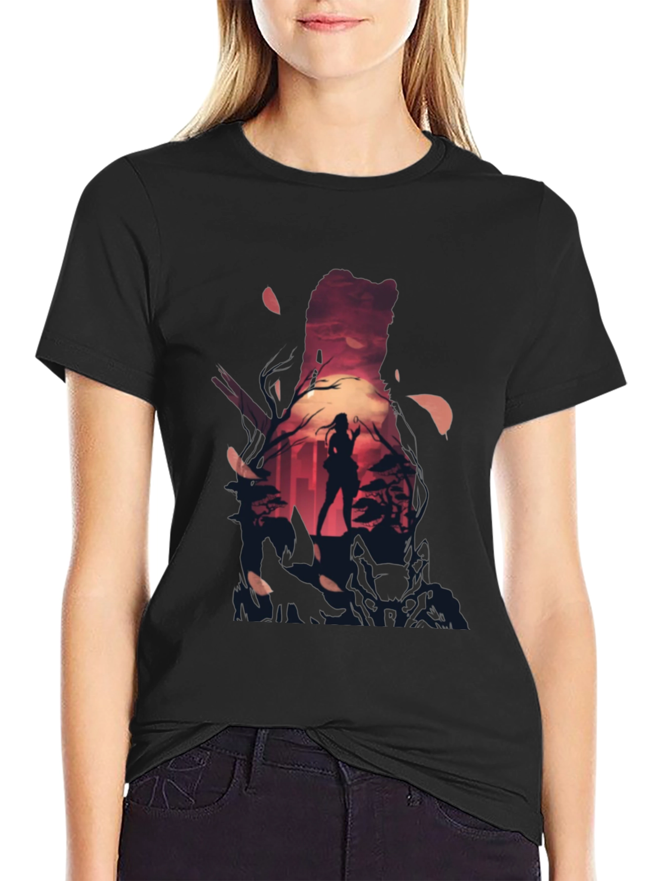 Silhouette Graphic Tee - Dark City