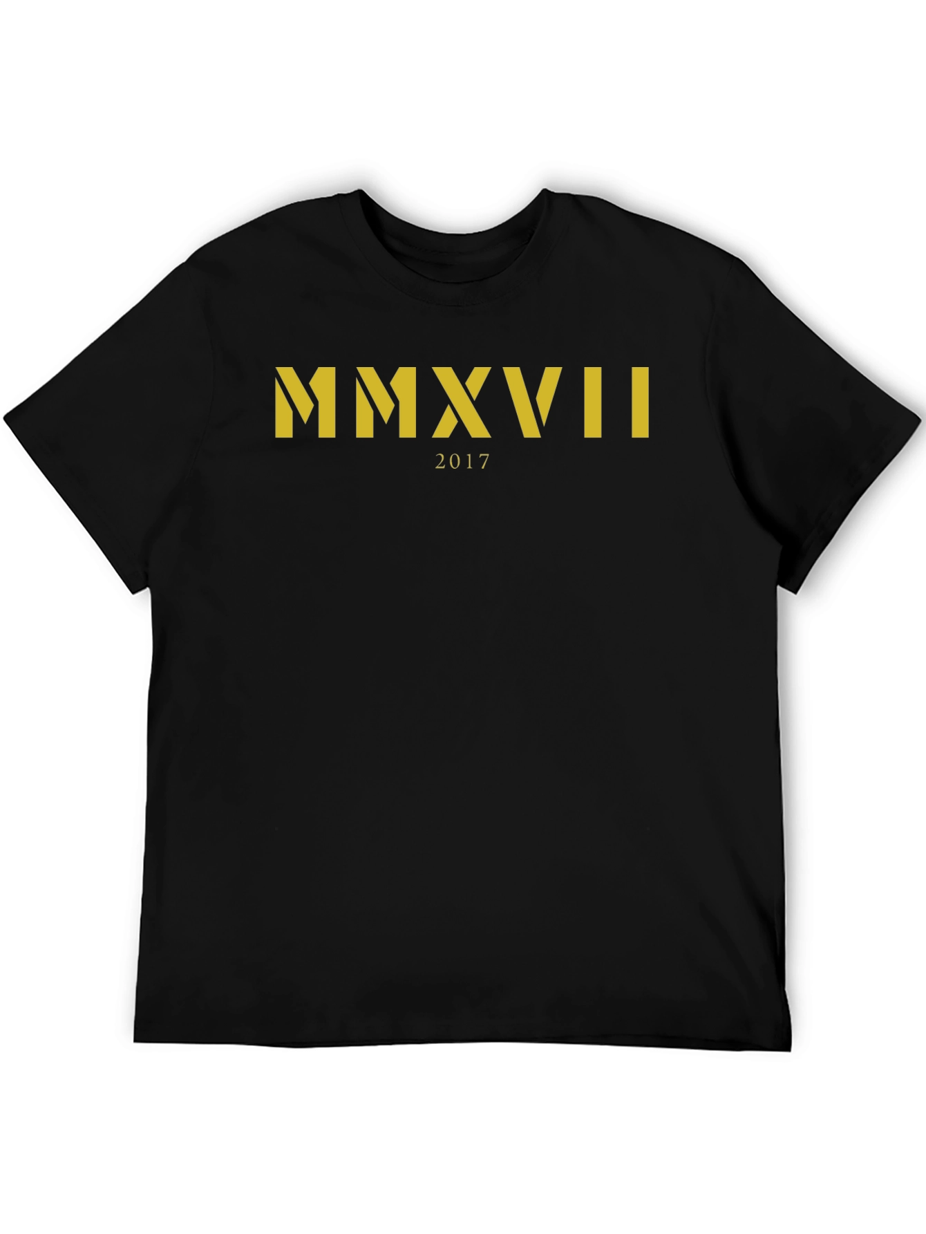MMXVII 2017 Graphic Tee - Classic Black T-Shirt