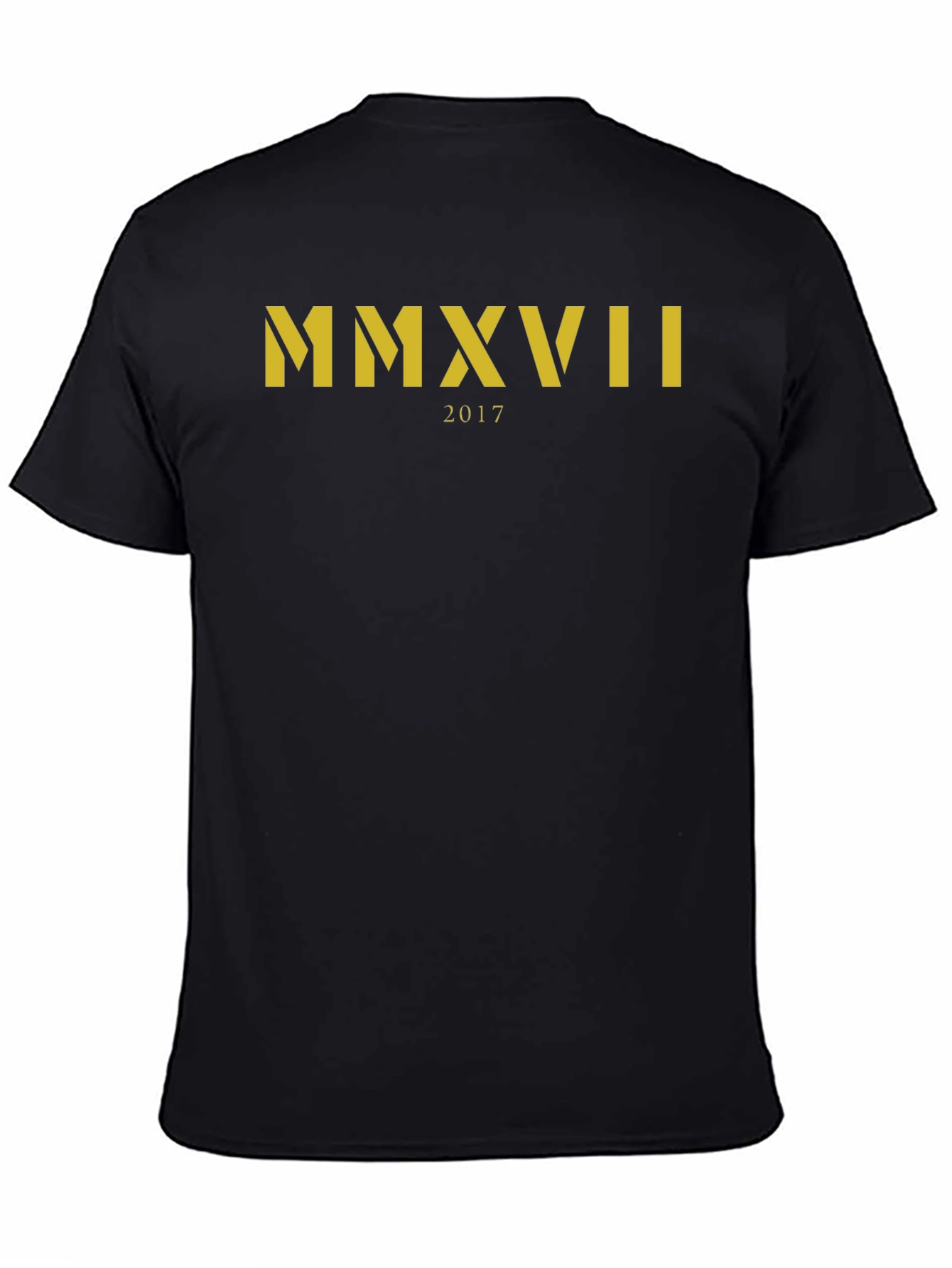 MMXVII 2017 Graphic Tee - Classic Black T-Shirt
