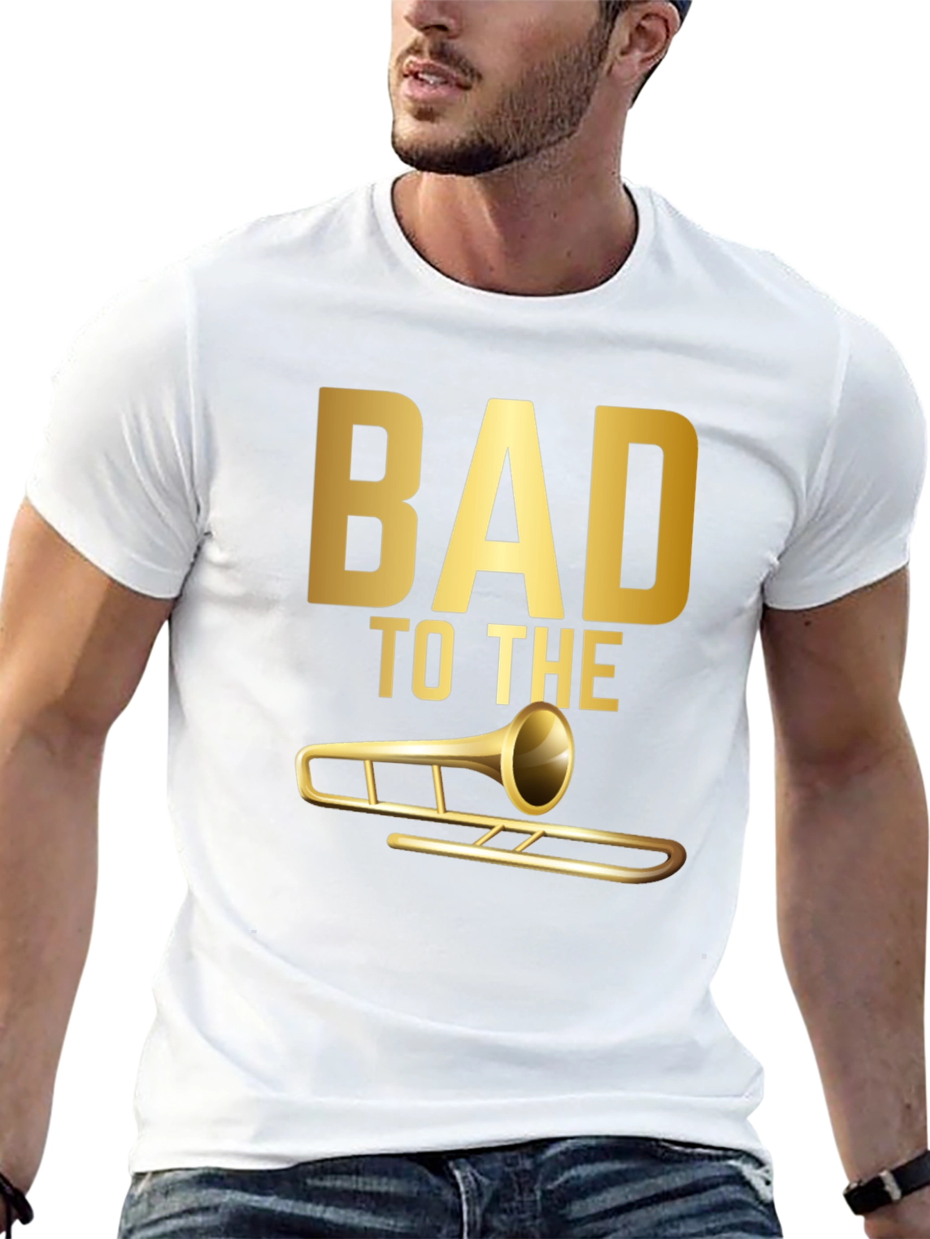 Bad to the Bone Trombone T-Shirt