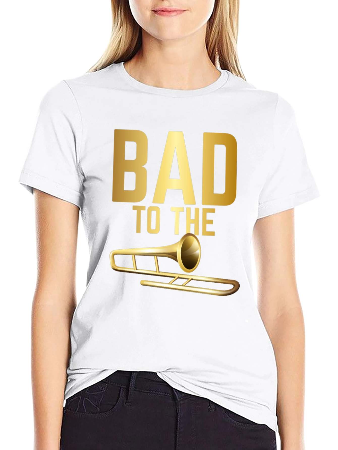 Bad to the Bone Trombone T-Shirt