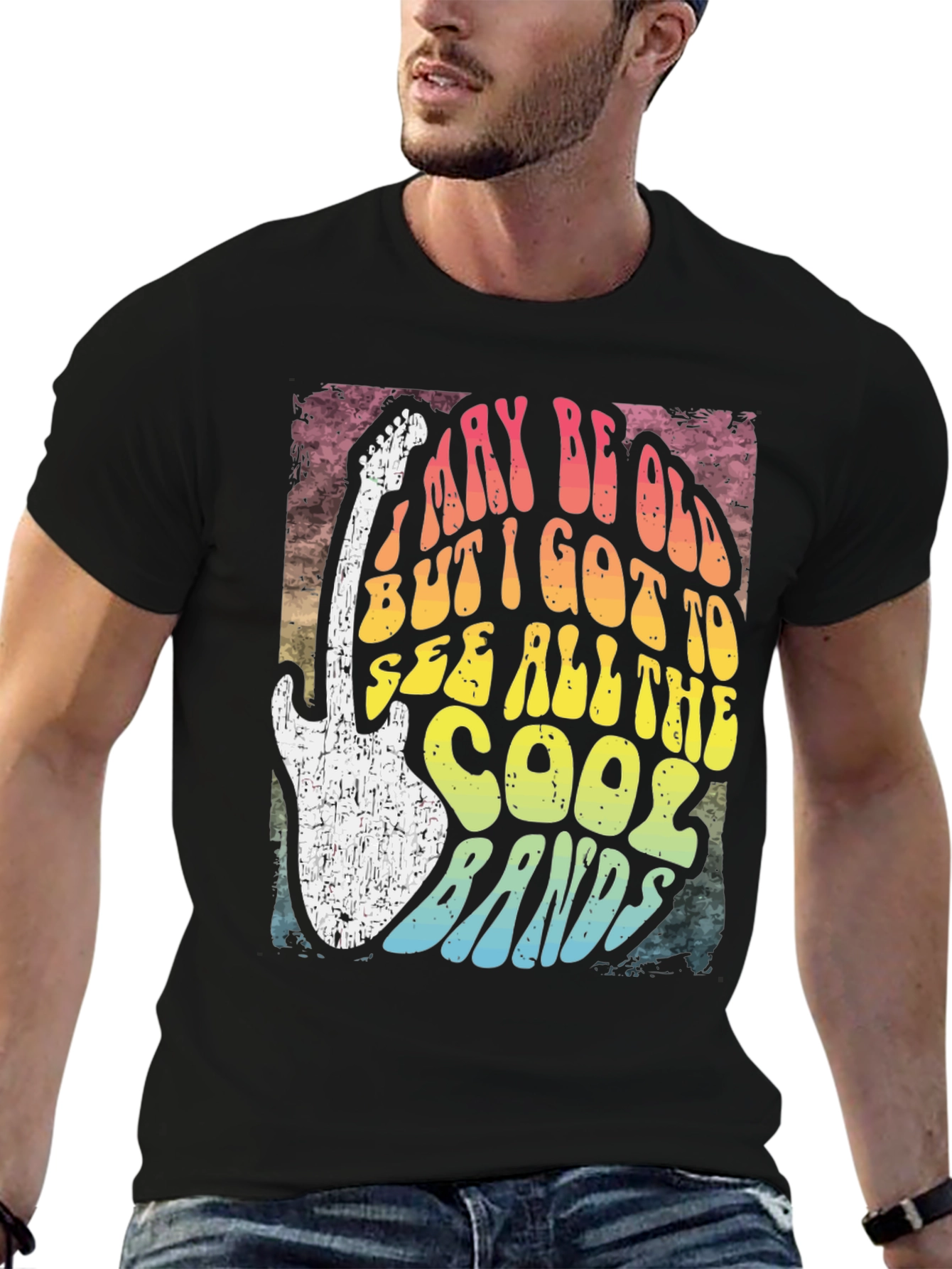 Retro Cool Bands Graphic Tee