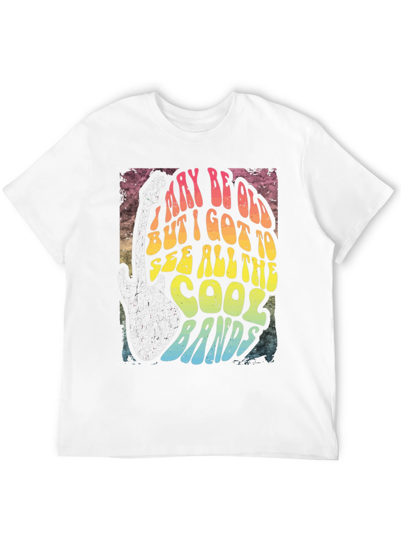 Retro Cool Bands Graphic Tee