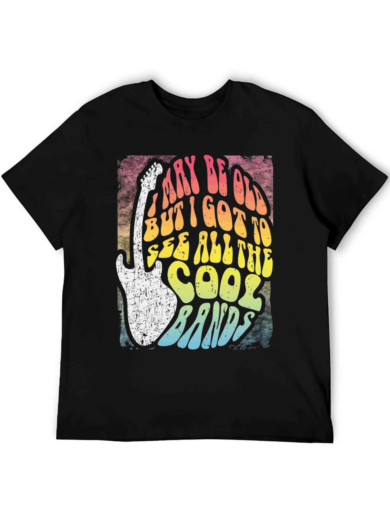 Retro Cool Bands Graphic Tee