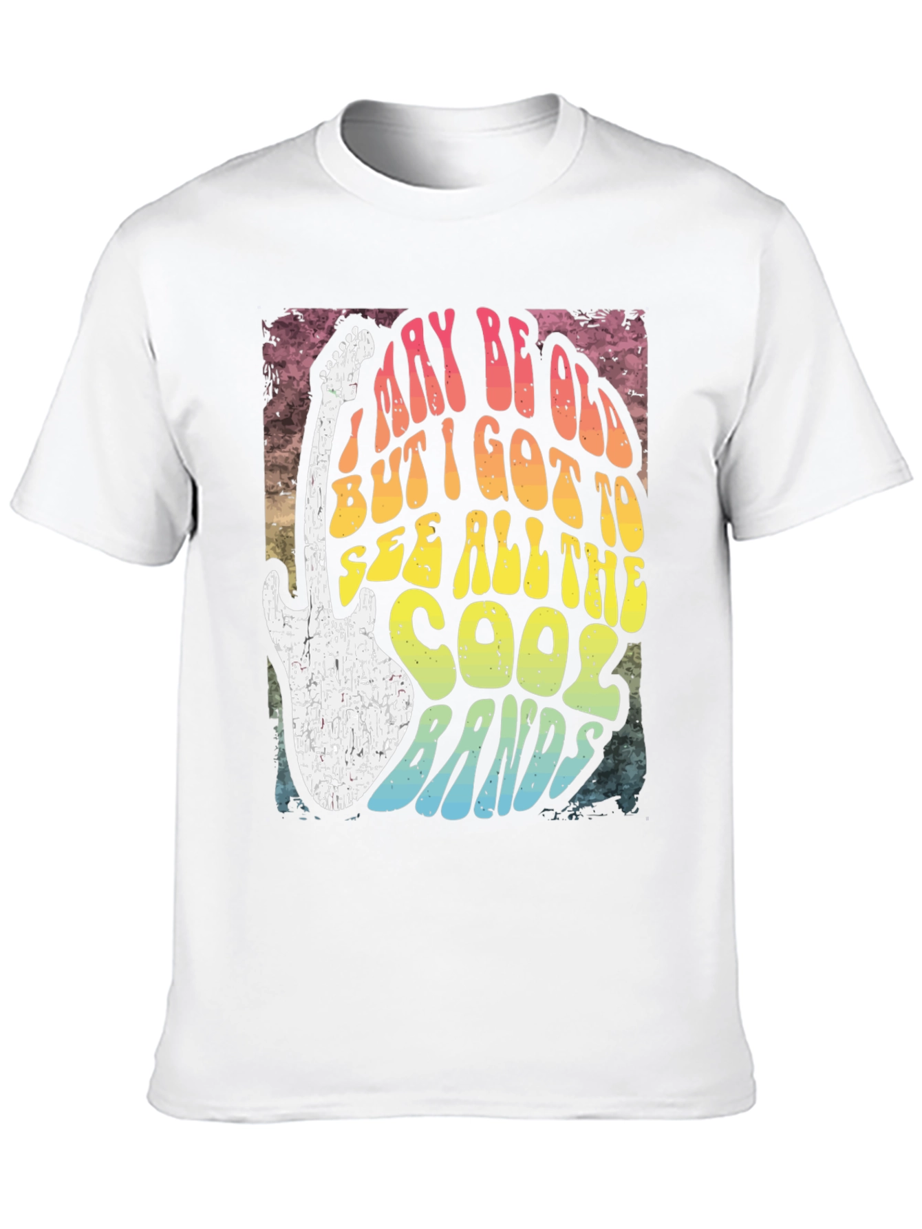 Retro Cool Bands Graphic Tee
