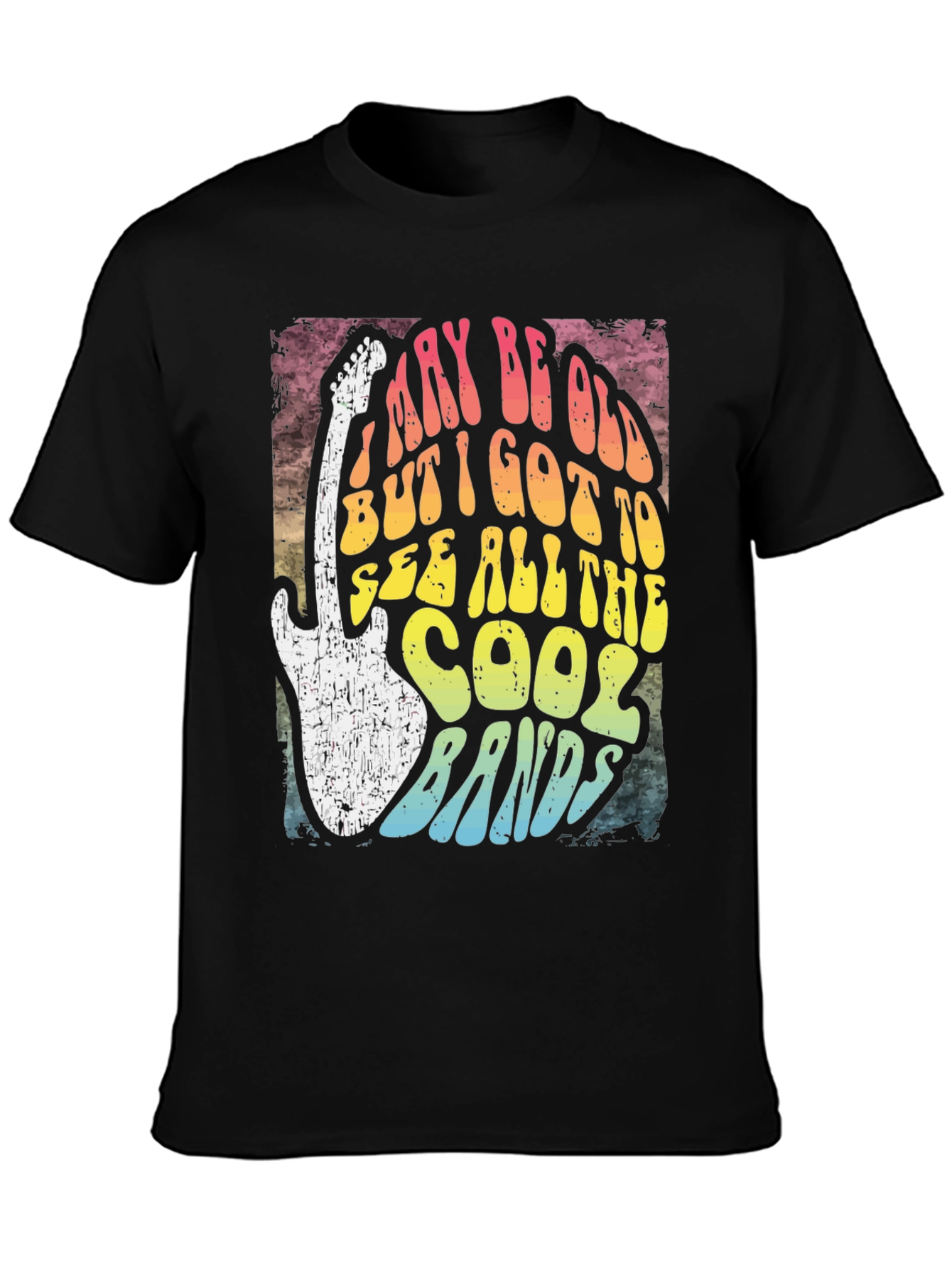 Retro Cool Bands Graphic Tee
