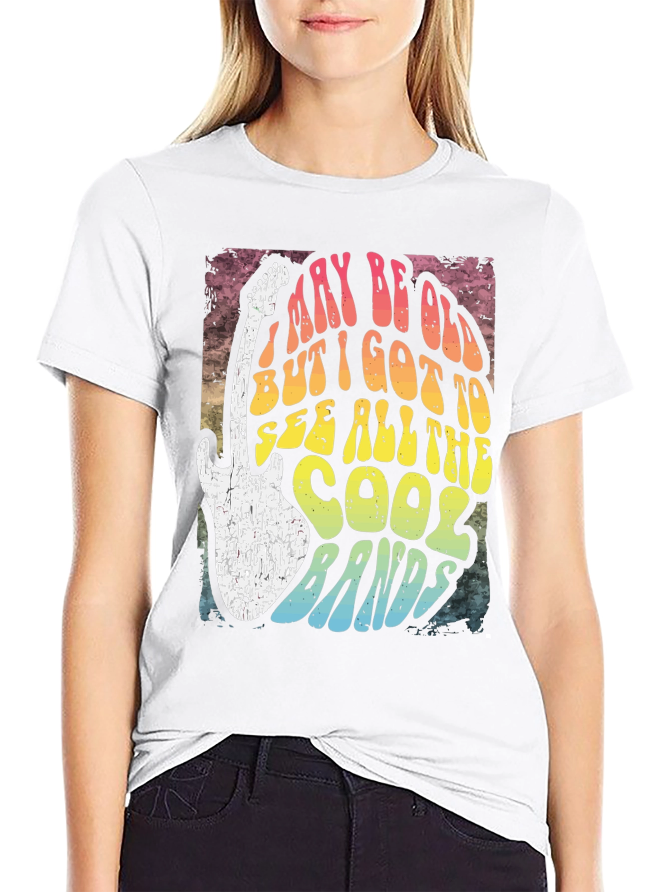 Retro Cool Bands Graphic Tee