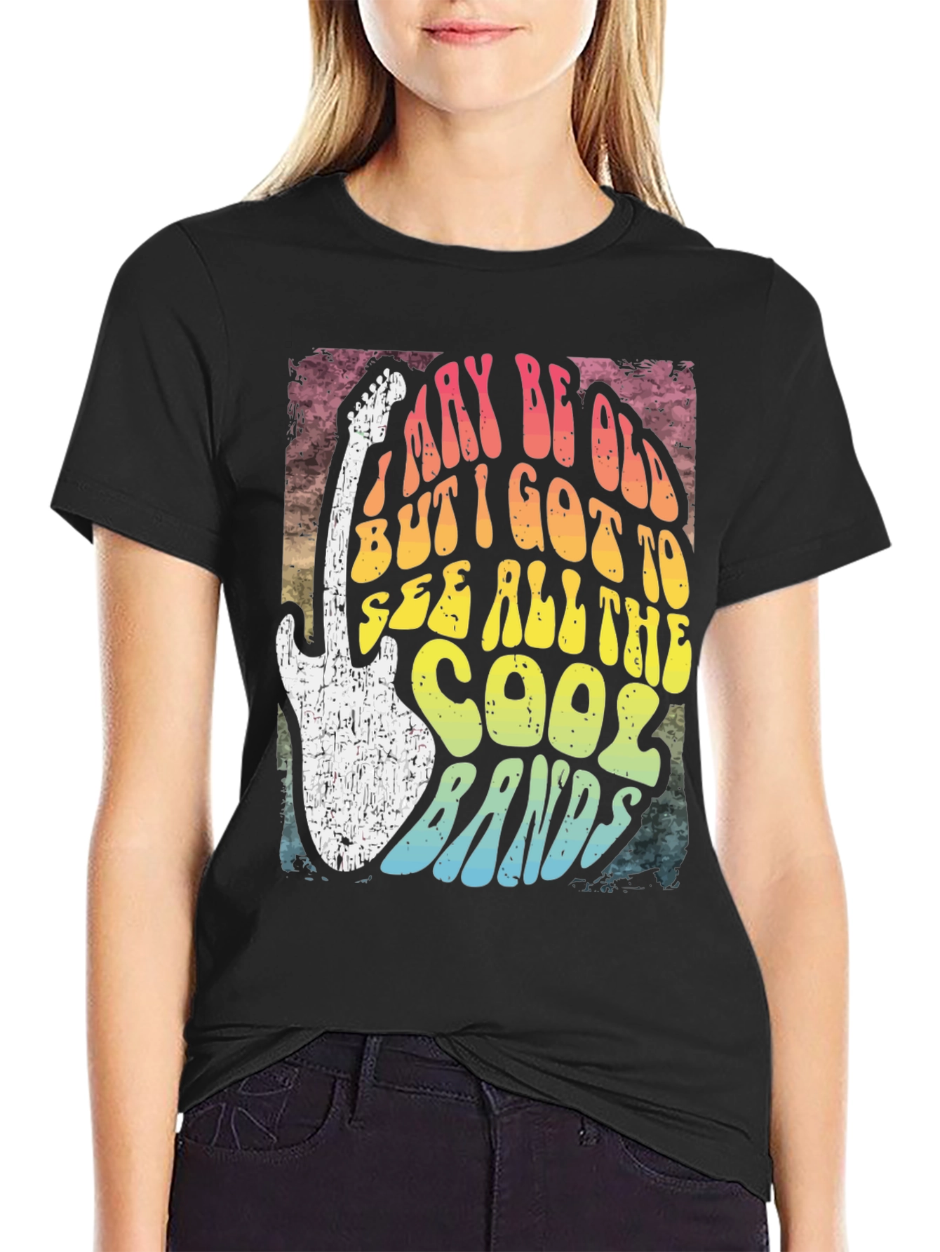 Retro Cool Bands Graphic Tee