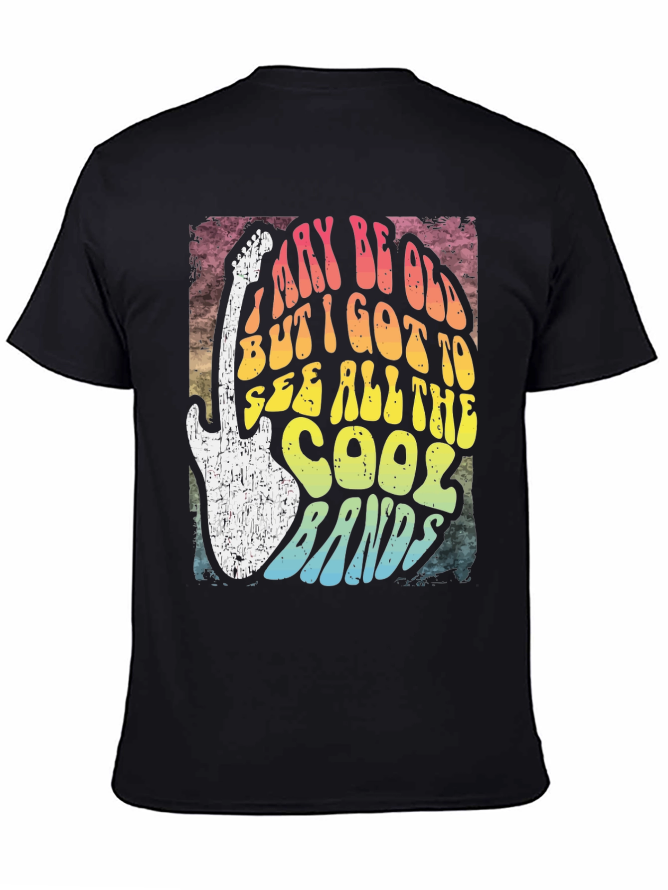 Retro Cool Bands Graphic Tee