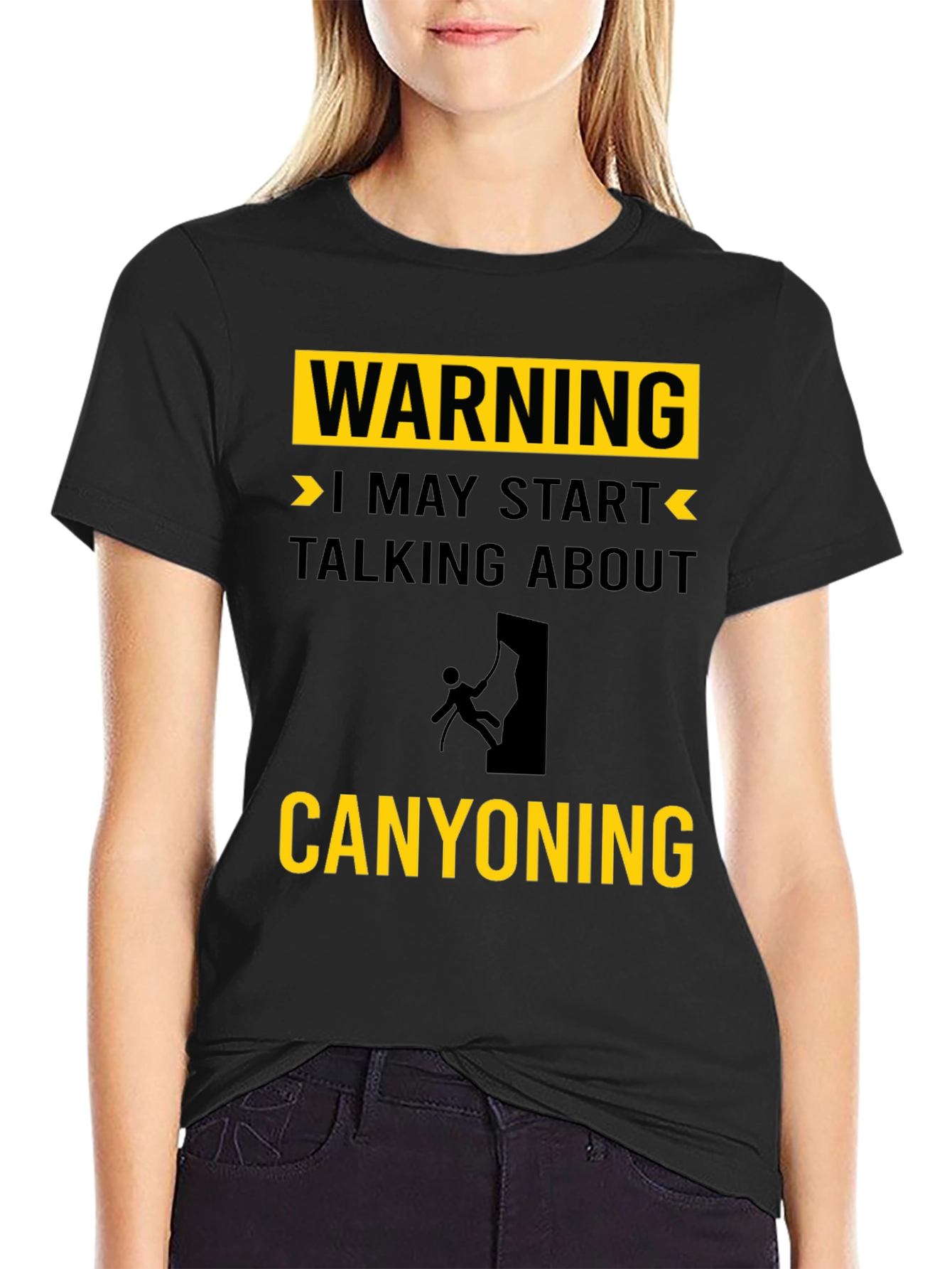 Warning: May Start Talking About Canyoning T-Shirt