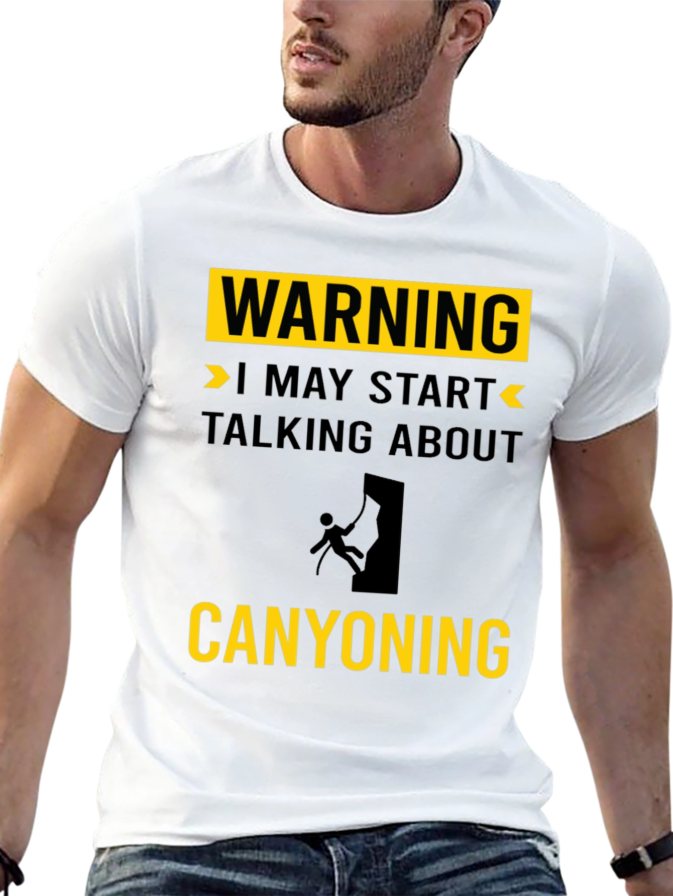 Warning: May Start Talking About Canyoning T-Shirt