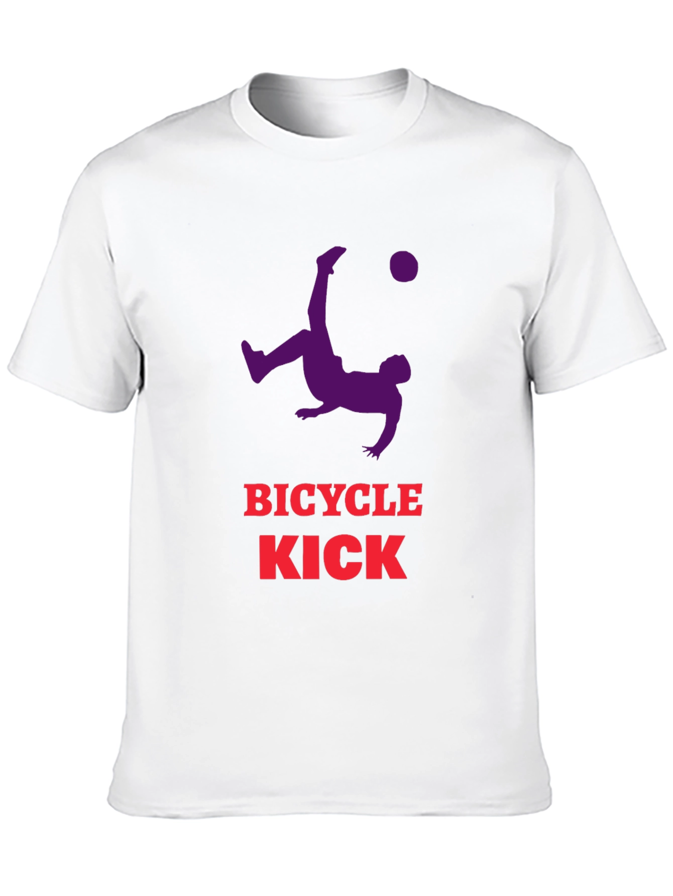Bicycle Kick Graphic Tee - Soccer Fan T-Shirt