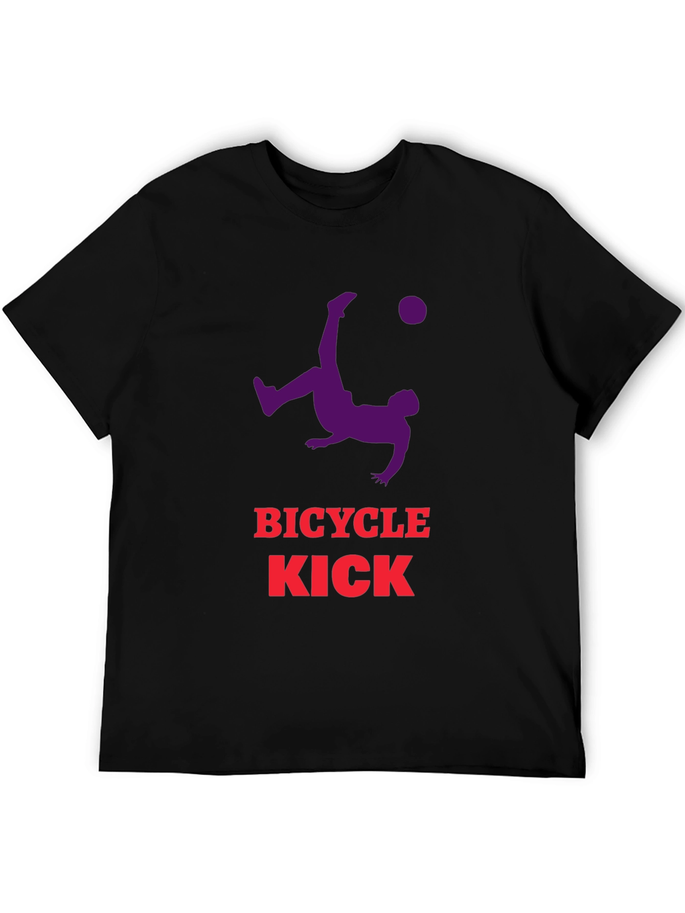 Bicycle Kick Graphic Tee - Soccer Fan T-Shirt