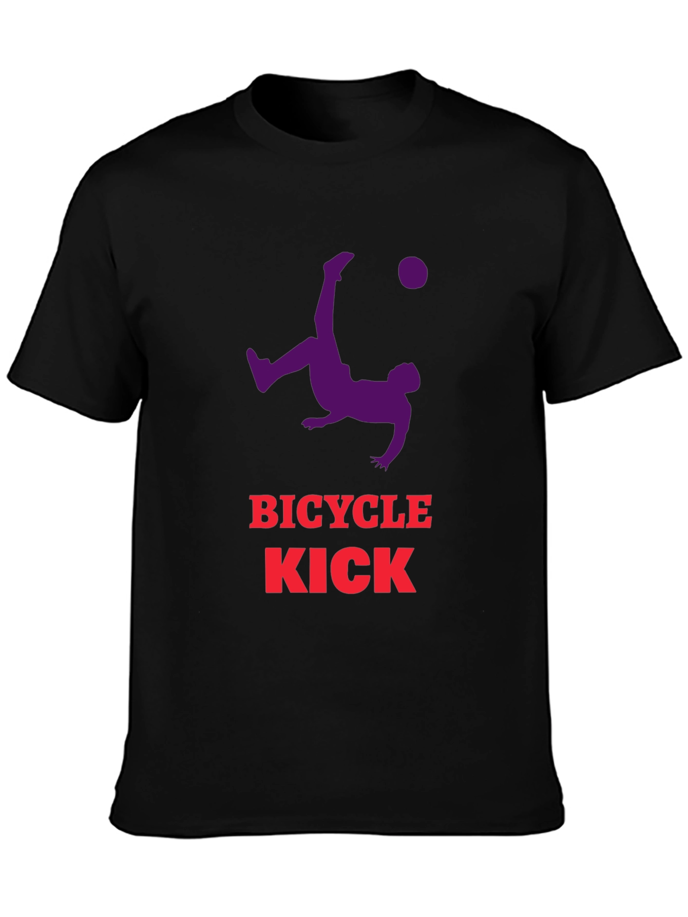 Bicycle Kick Graphic Tee - Soccer Fan T-Shirt