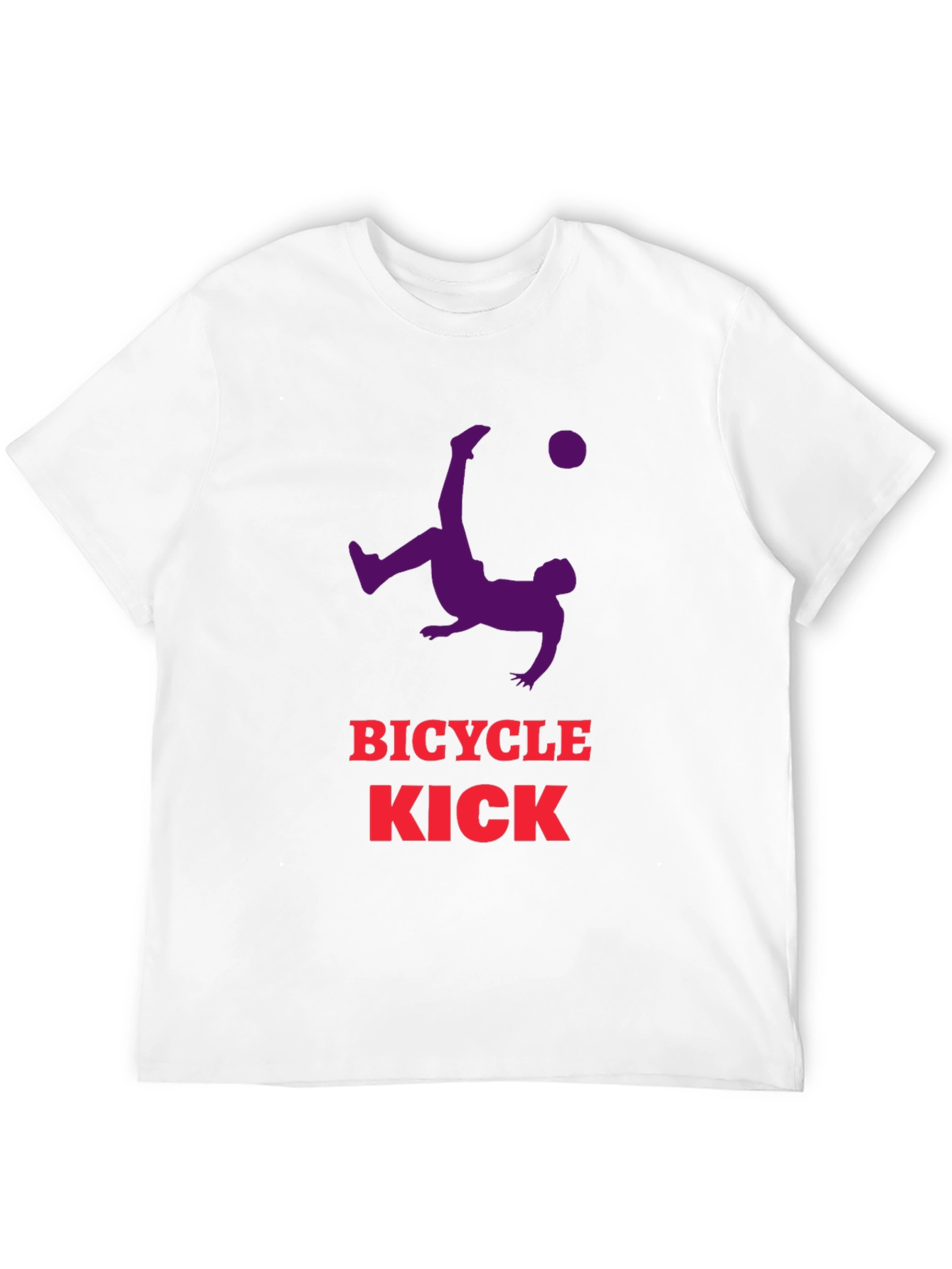 Bicycle Kick Graphic Tee - Soccer Fan T-Shirt