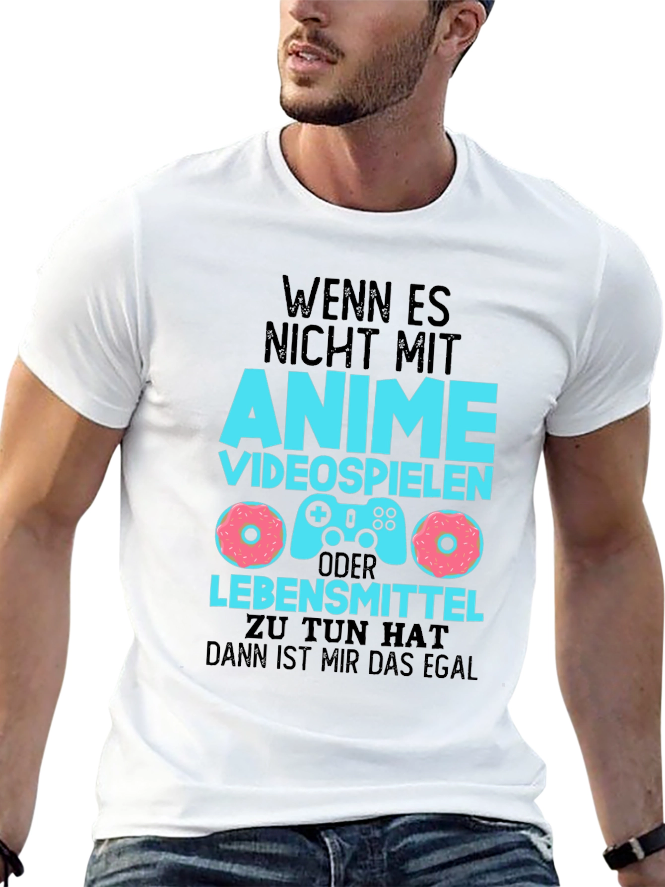 Anime Video Games and Food T-Shirt