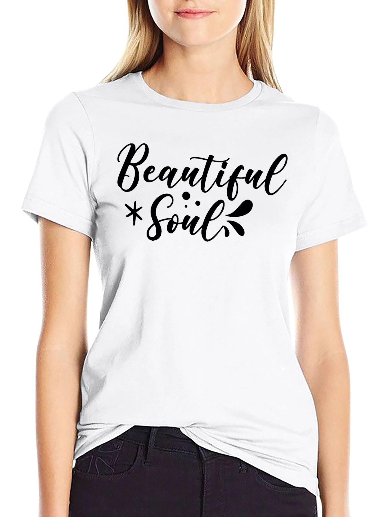 Beautiful Soul Black Graphic Tee