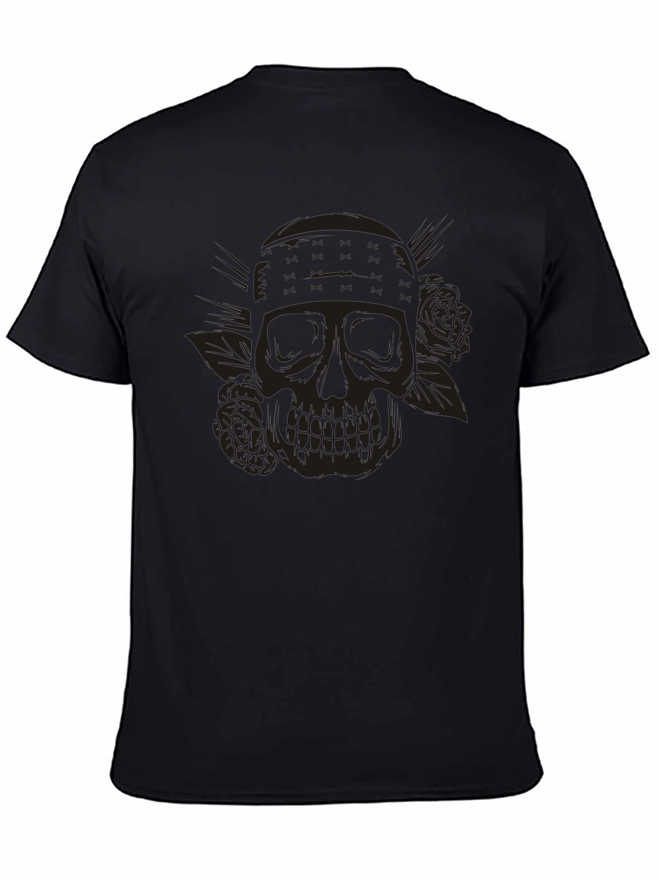 Skull & Roses Graphic Tee