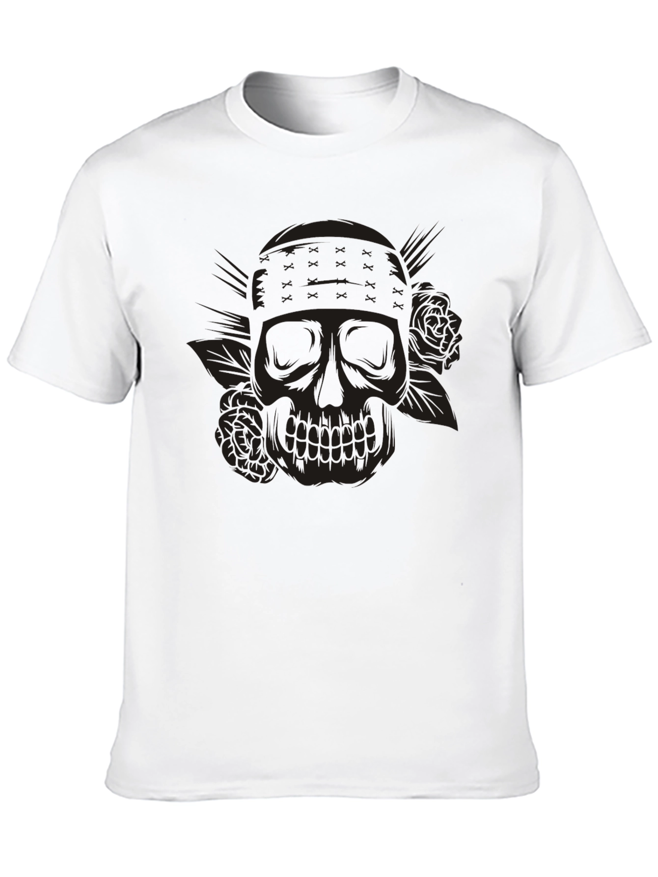 Skull & Roses Graphic Tee