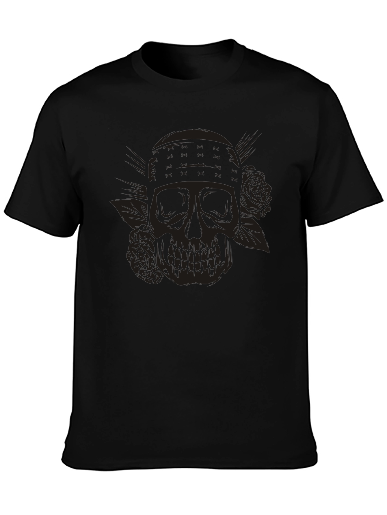 Skull & Roses Graphic Tee