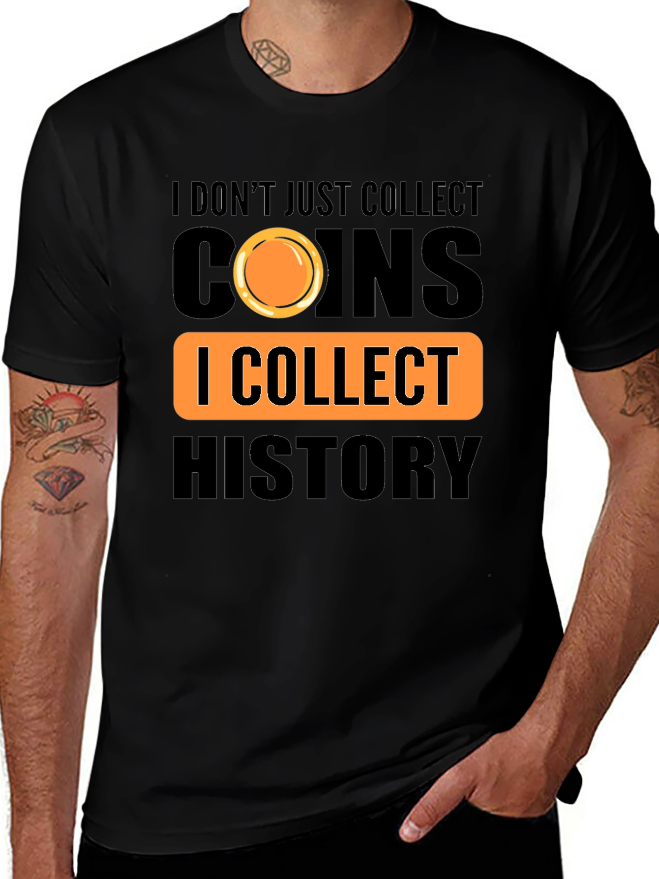 Coin Collector T-Shirt - History Buff Tee