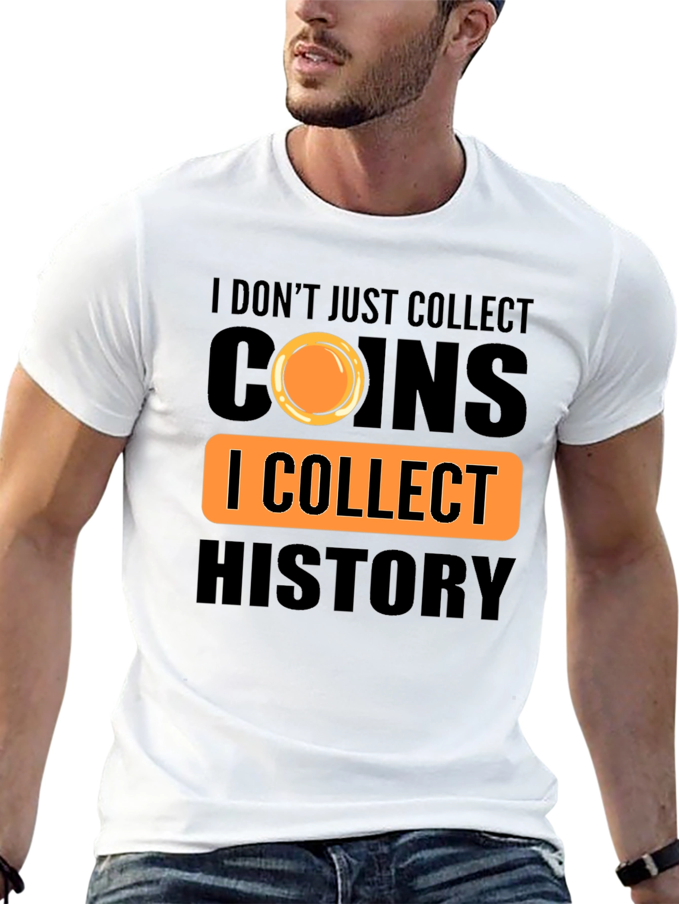 Coin Collector T-Shirt - History Buff Tee