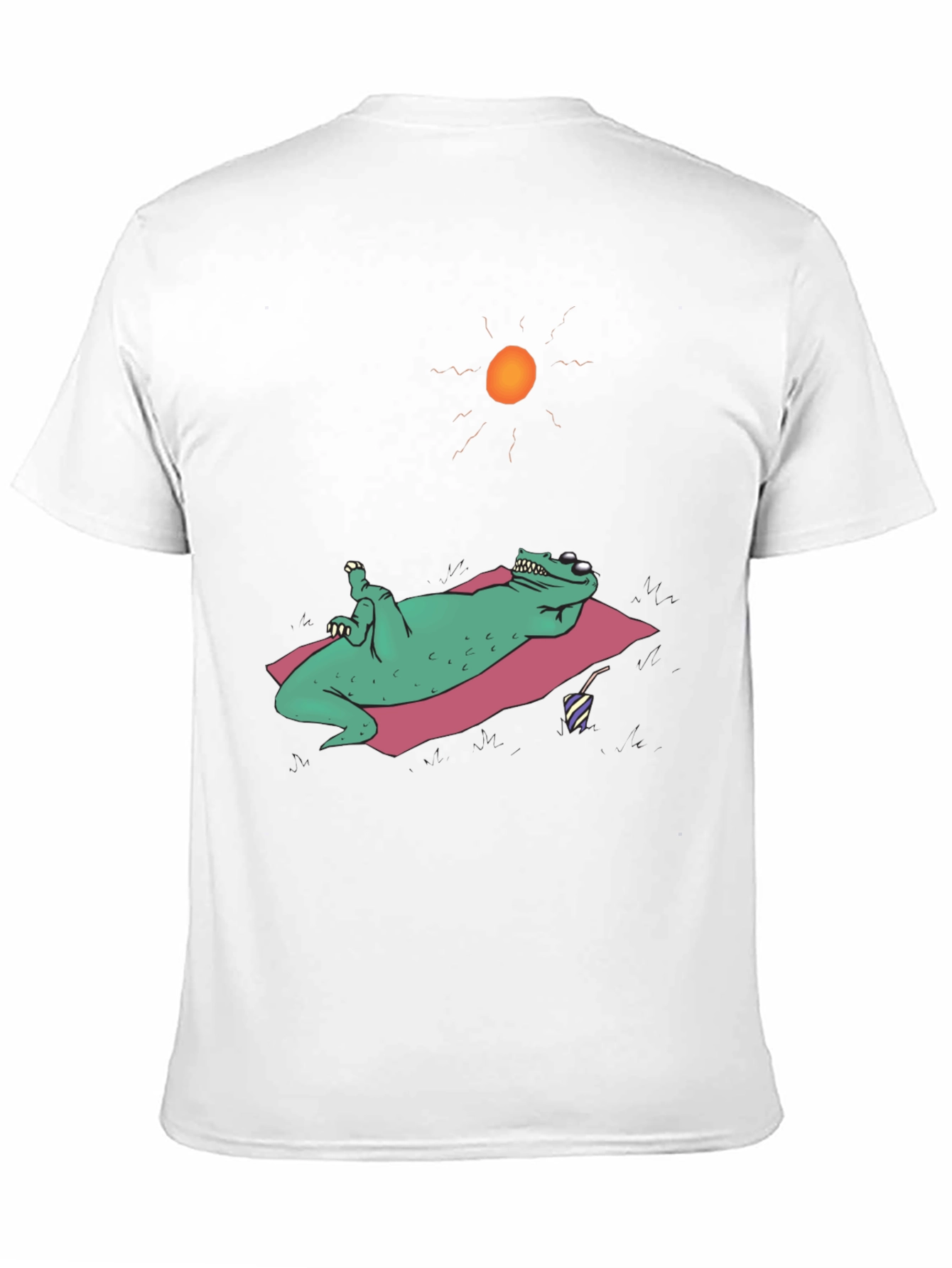 Chill Frog T-Shirt - Relaxed Reptile Summer Fun