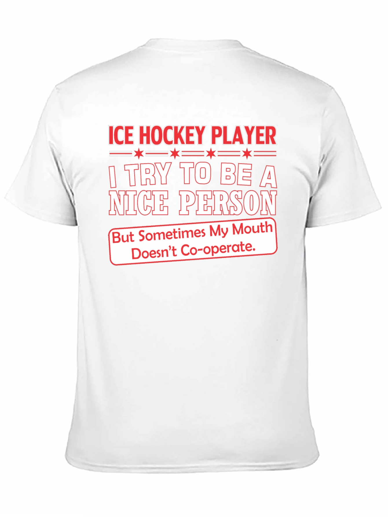 Ice Hockey Player Funny T-Shirt