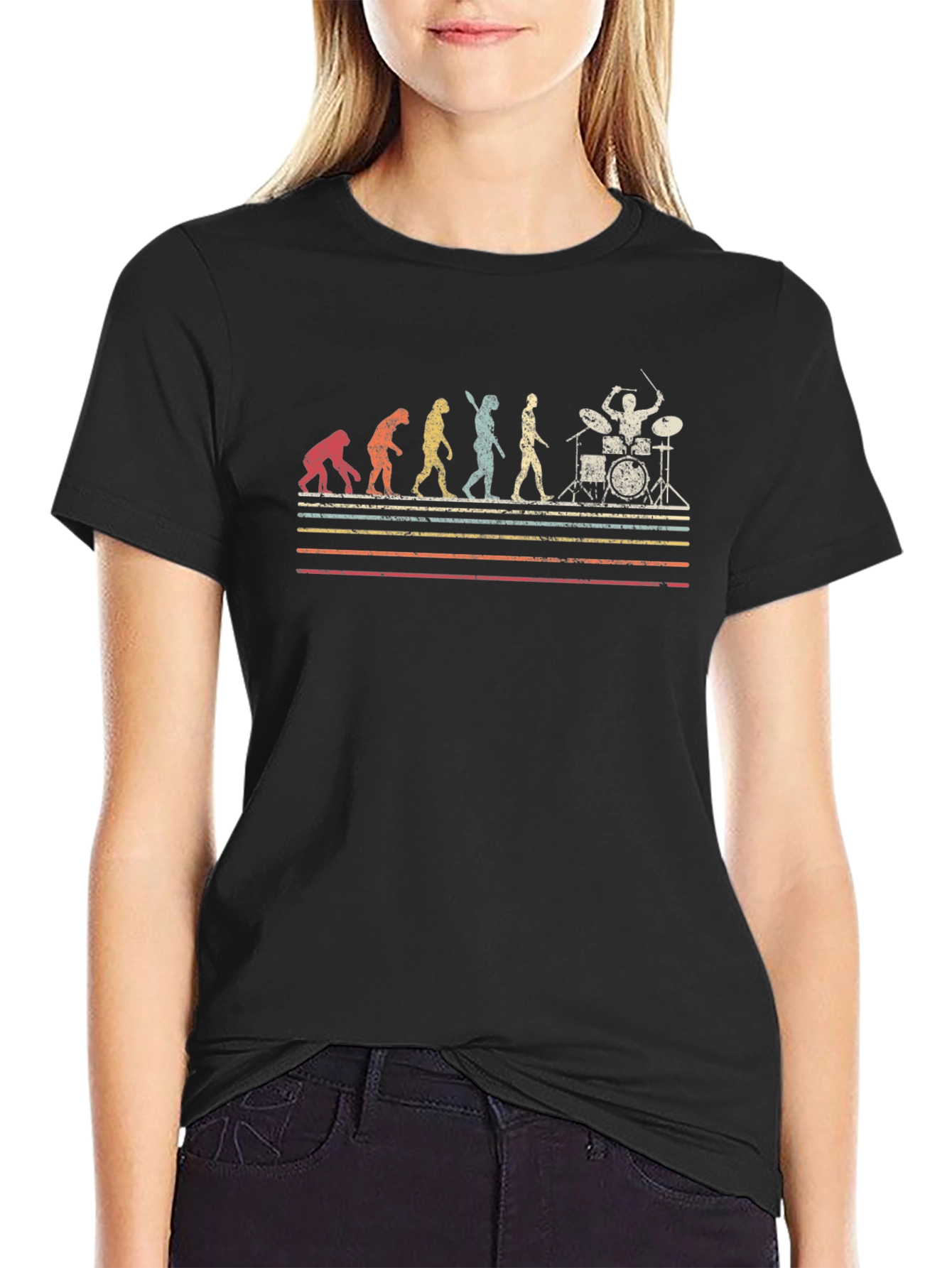 Evolution of Drummer T-Shirt