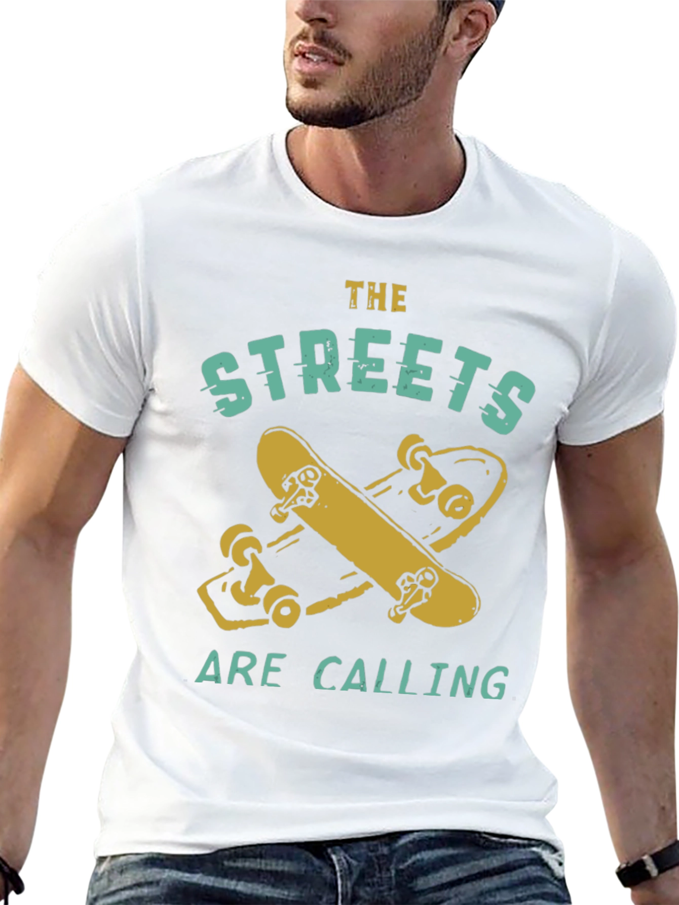 Streets Are Calling Graphic Tee - Black T-Shirt