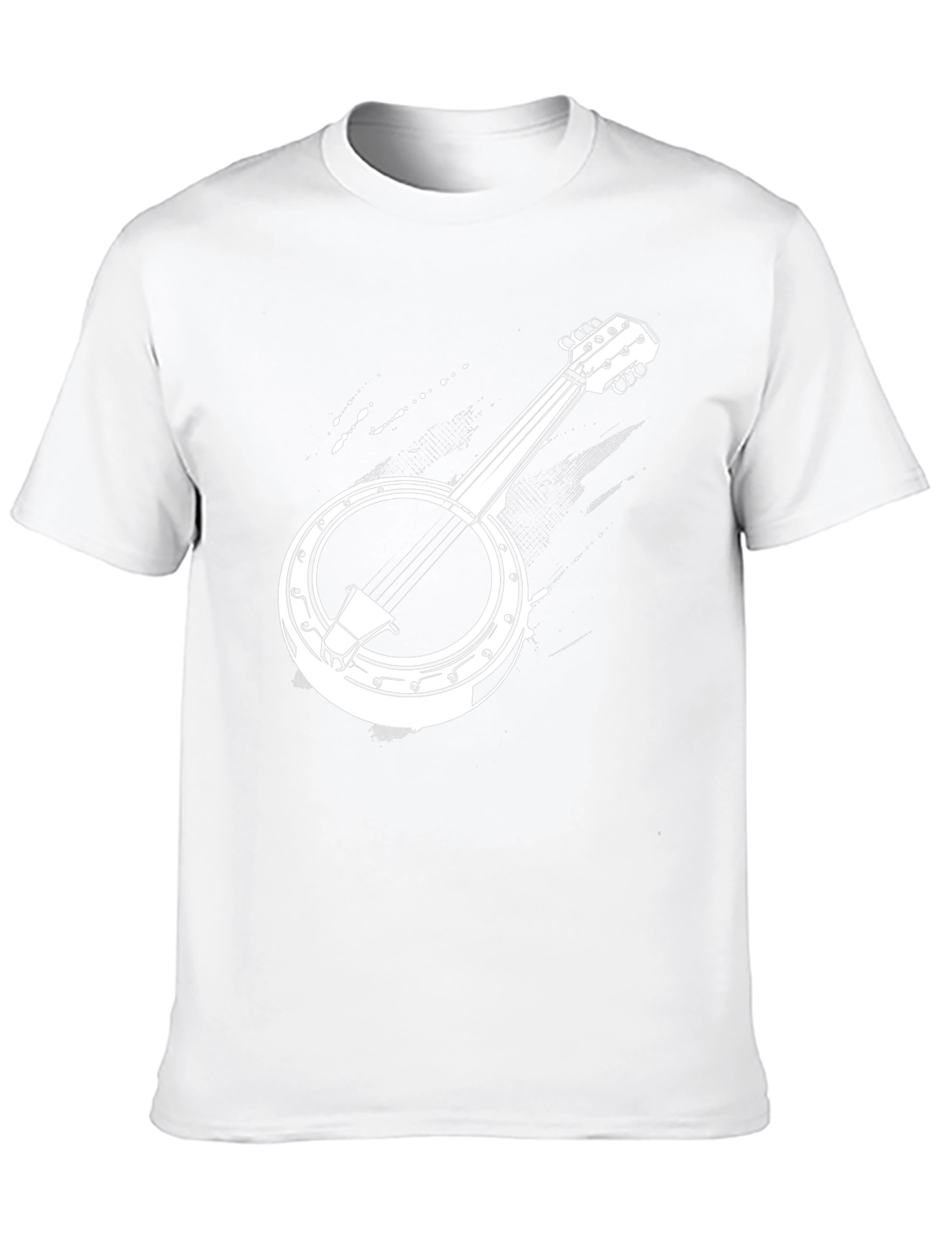 Banjo Graphic Tee - Musicians Gift