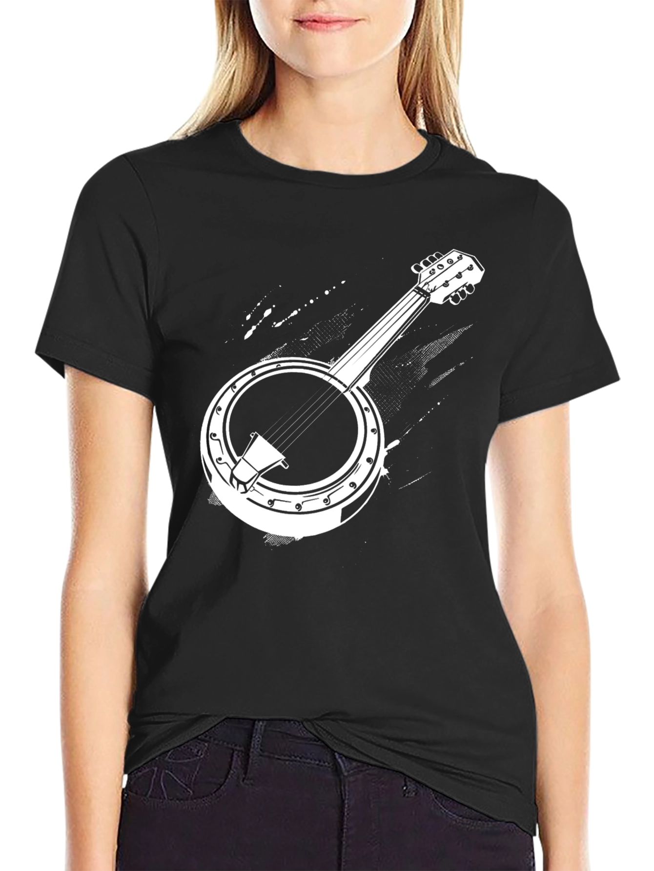 Banjo Graphic Tee - Musicians Gift