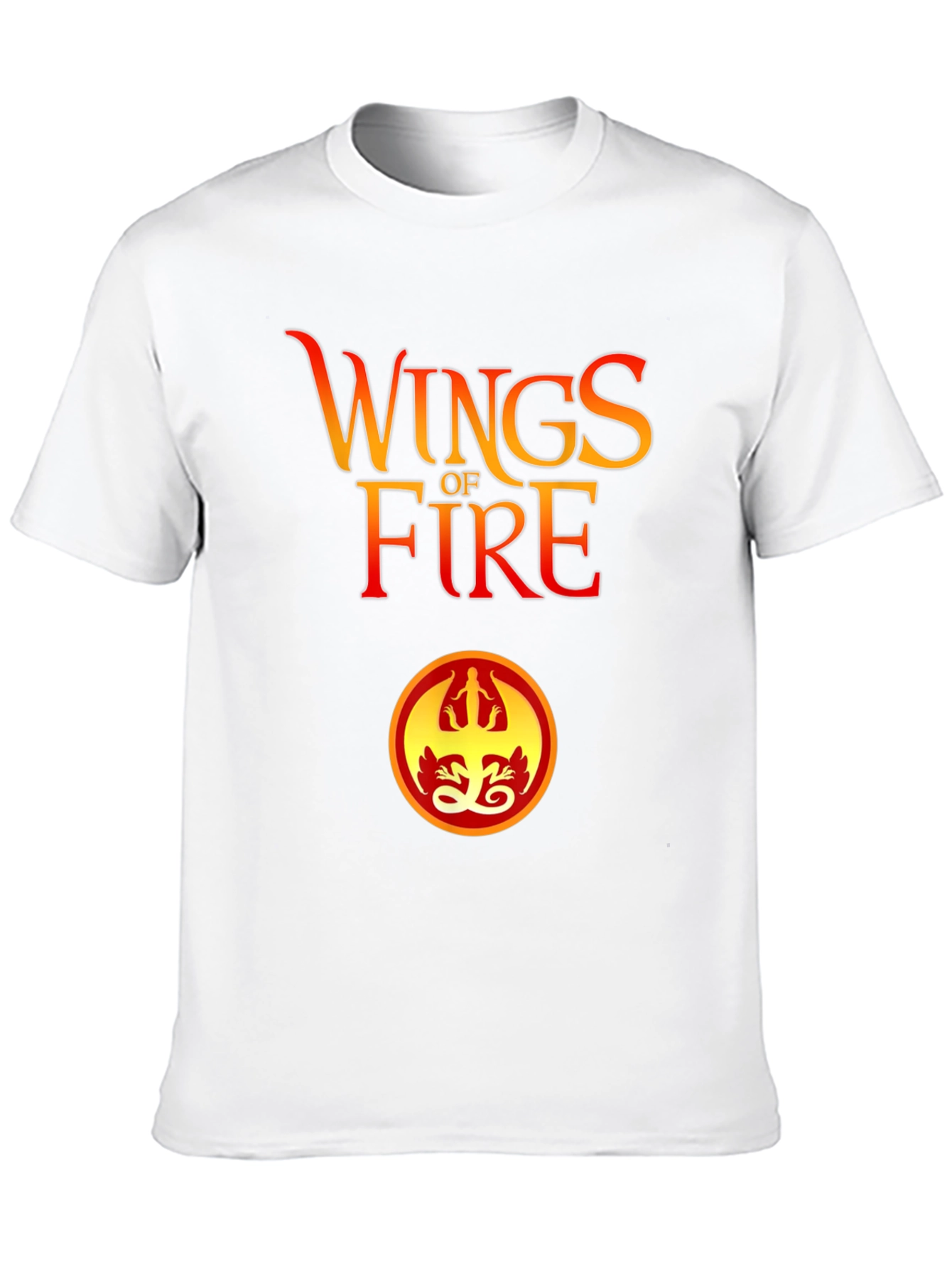 Wings of Fire Graphic Tee - Black