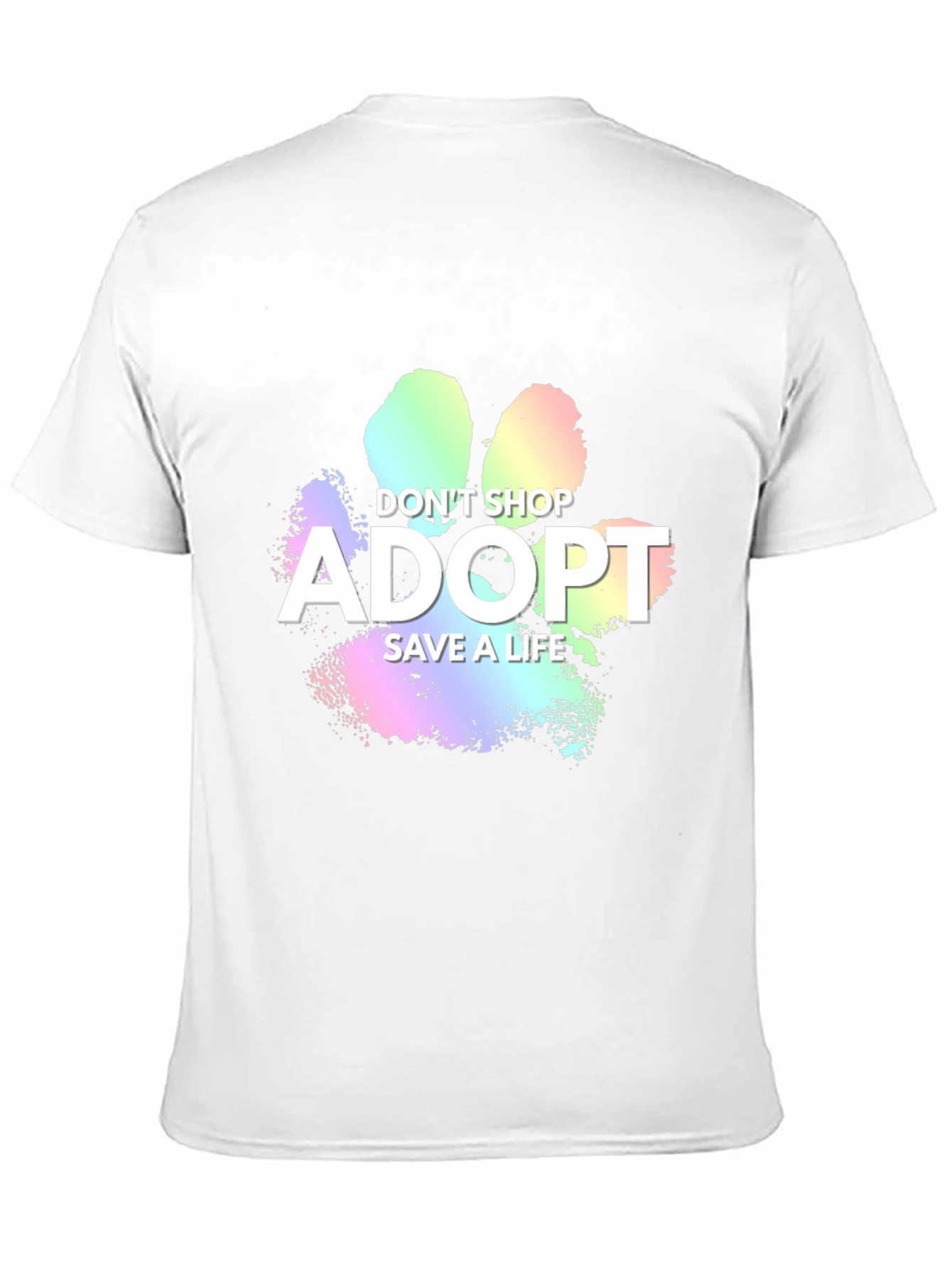 Adopt Dont Shop Graphic Tee