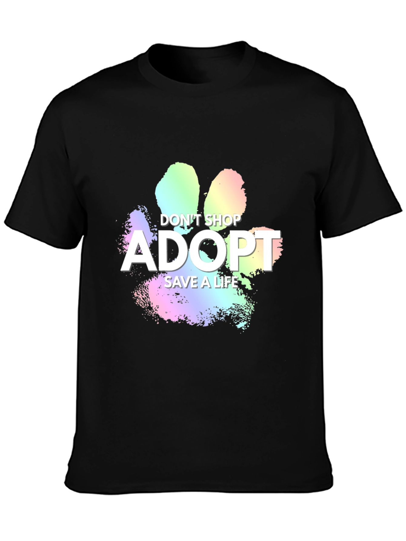 Adopt Dont Shop Graphic Tee