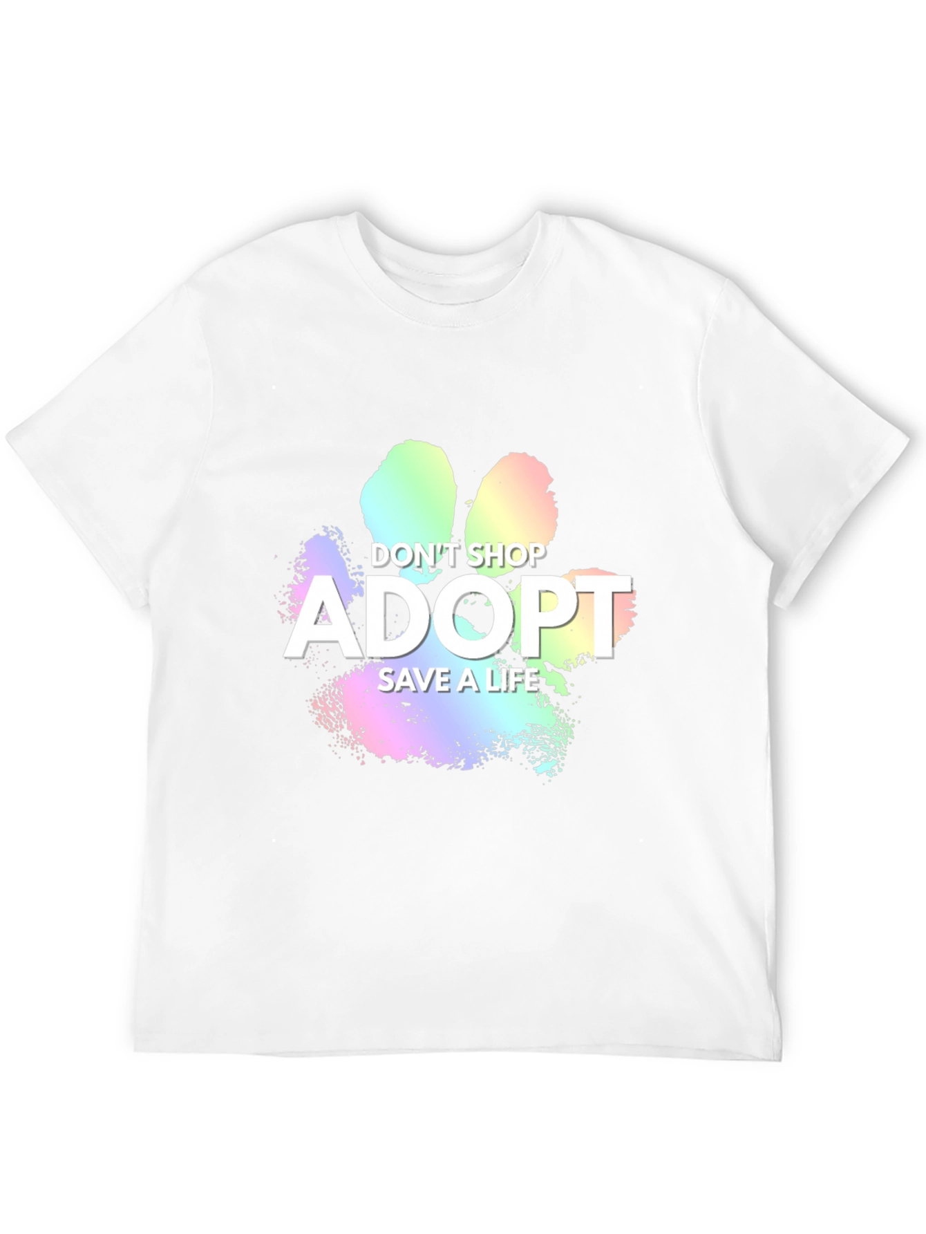 Adopt Dont Shop Graphic Tee