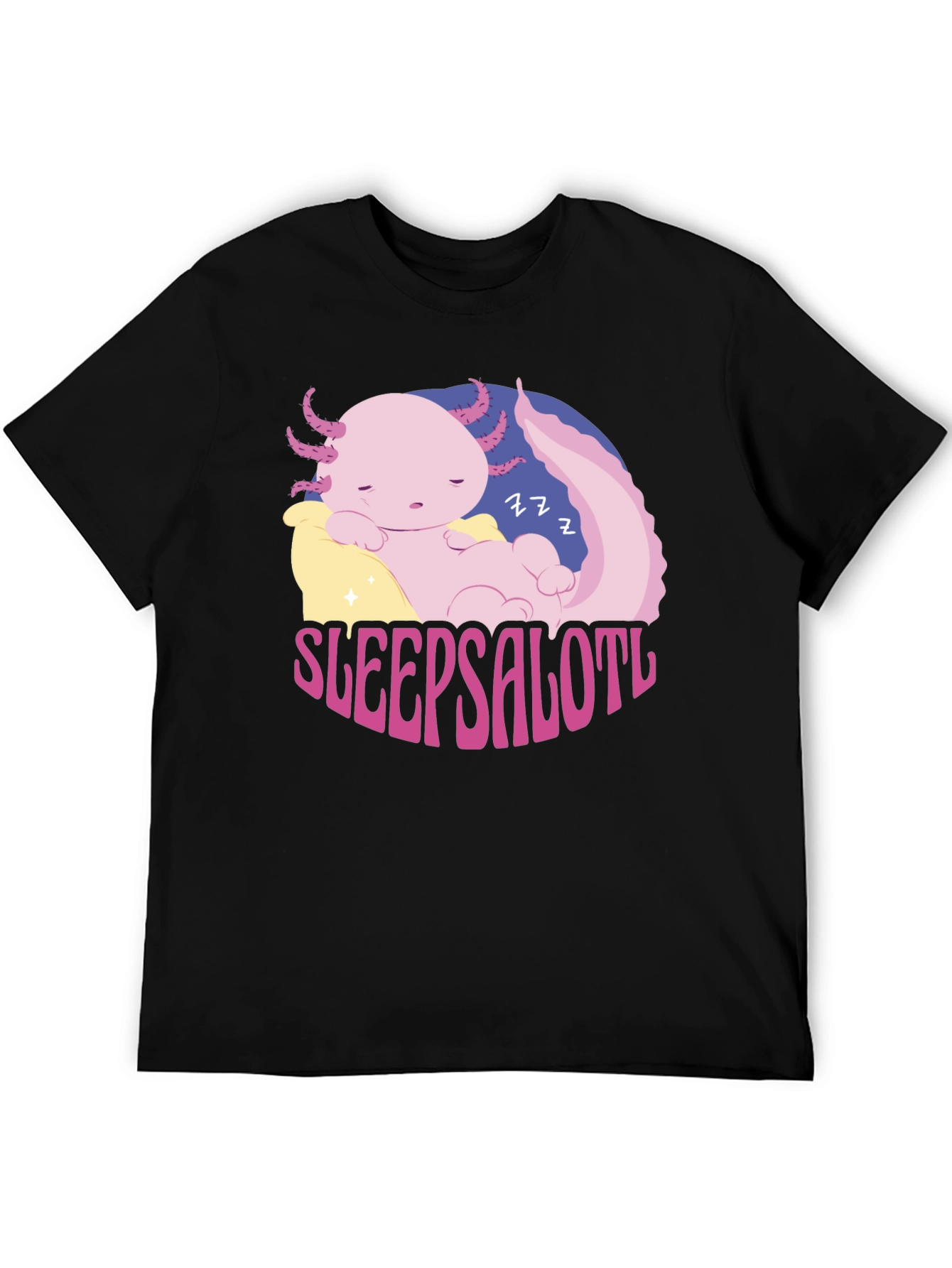 Sleepsalotl Axolotl T-Shirt - Cute & Comfy