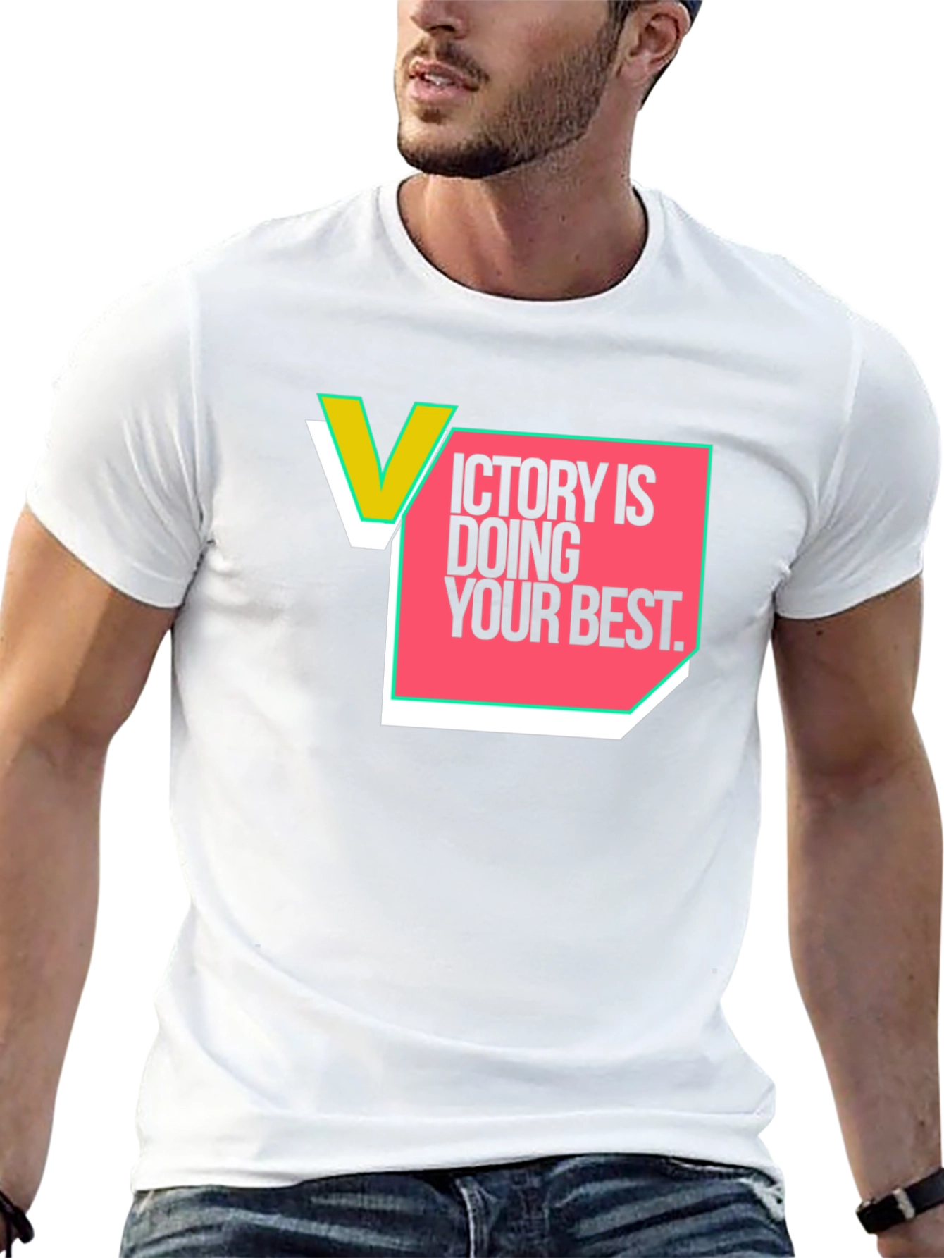 Victory is Doing Your Best Graphic Tee