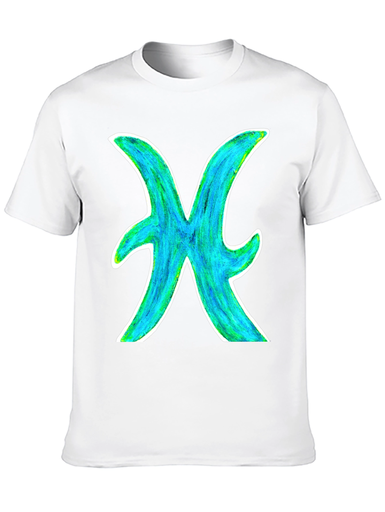 Pisces Zodiac Sign Graphic T-Shirt