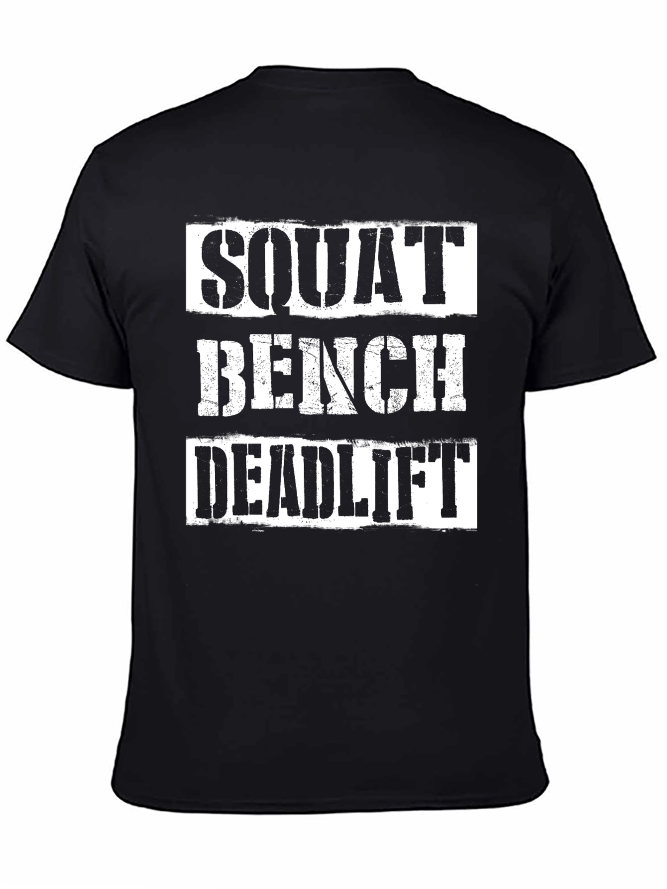 Squat Bench Deadlift Gym Workout T-Shirt