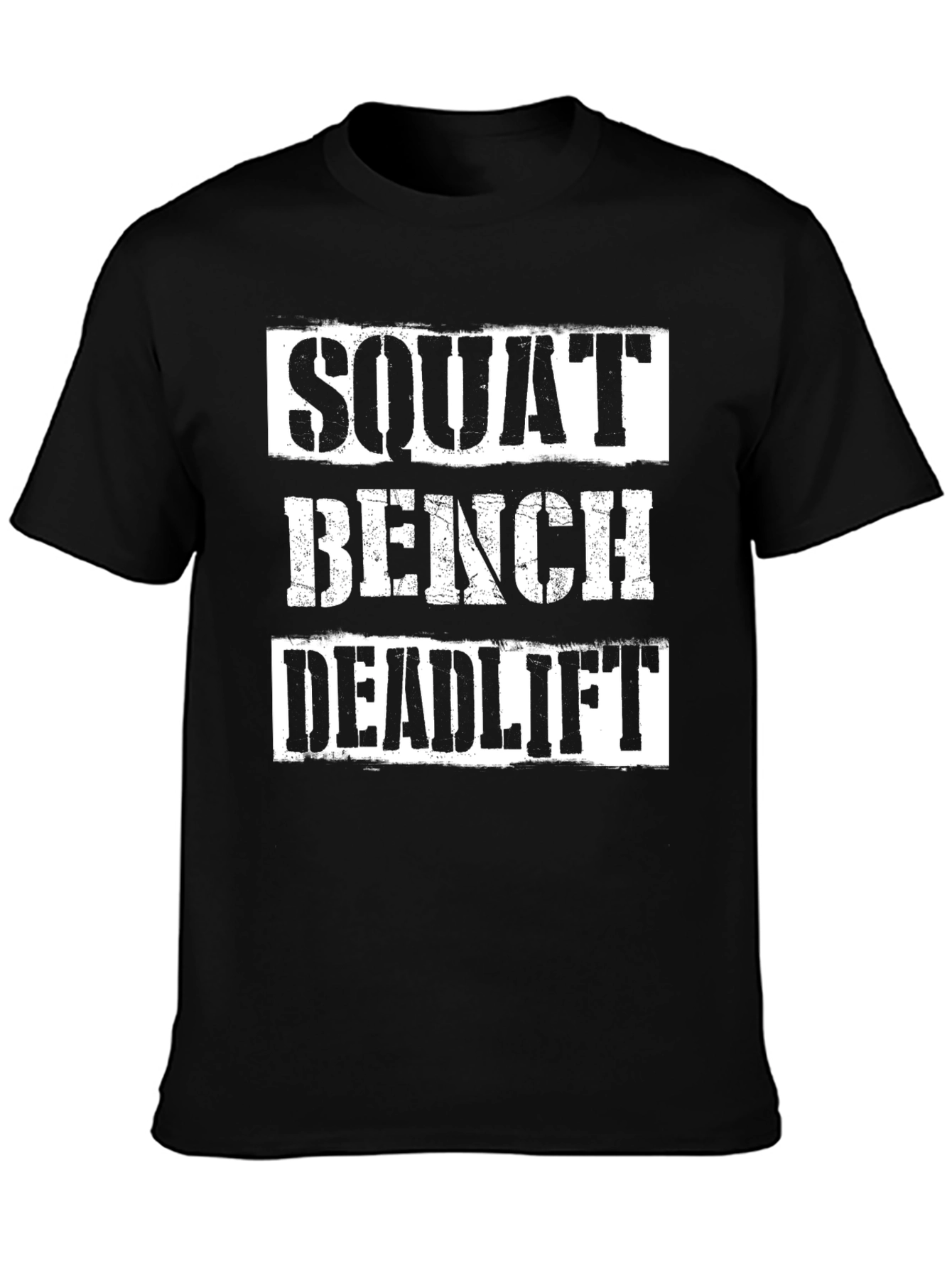 Squat Bench Deadlift Gym Workout T-Shirt
