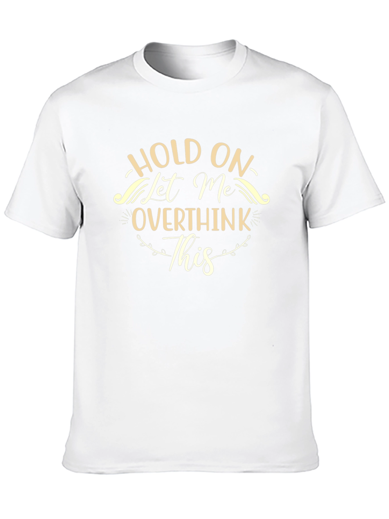 Overthink Graphic Tee - Soft Cotton Blend