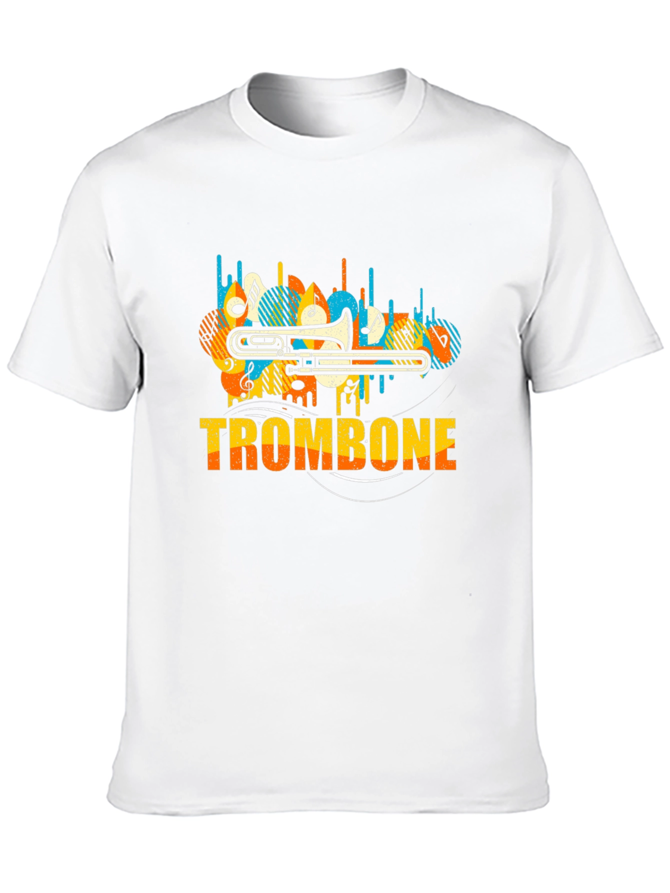 Trombone Music T-Shirt - Musicians Apparel