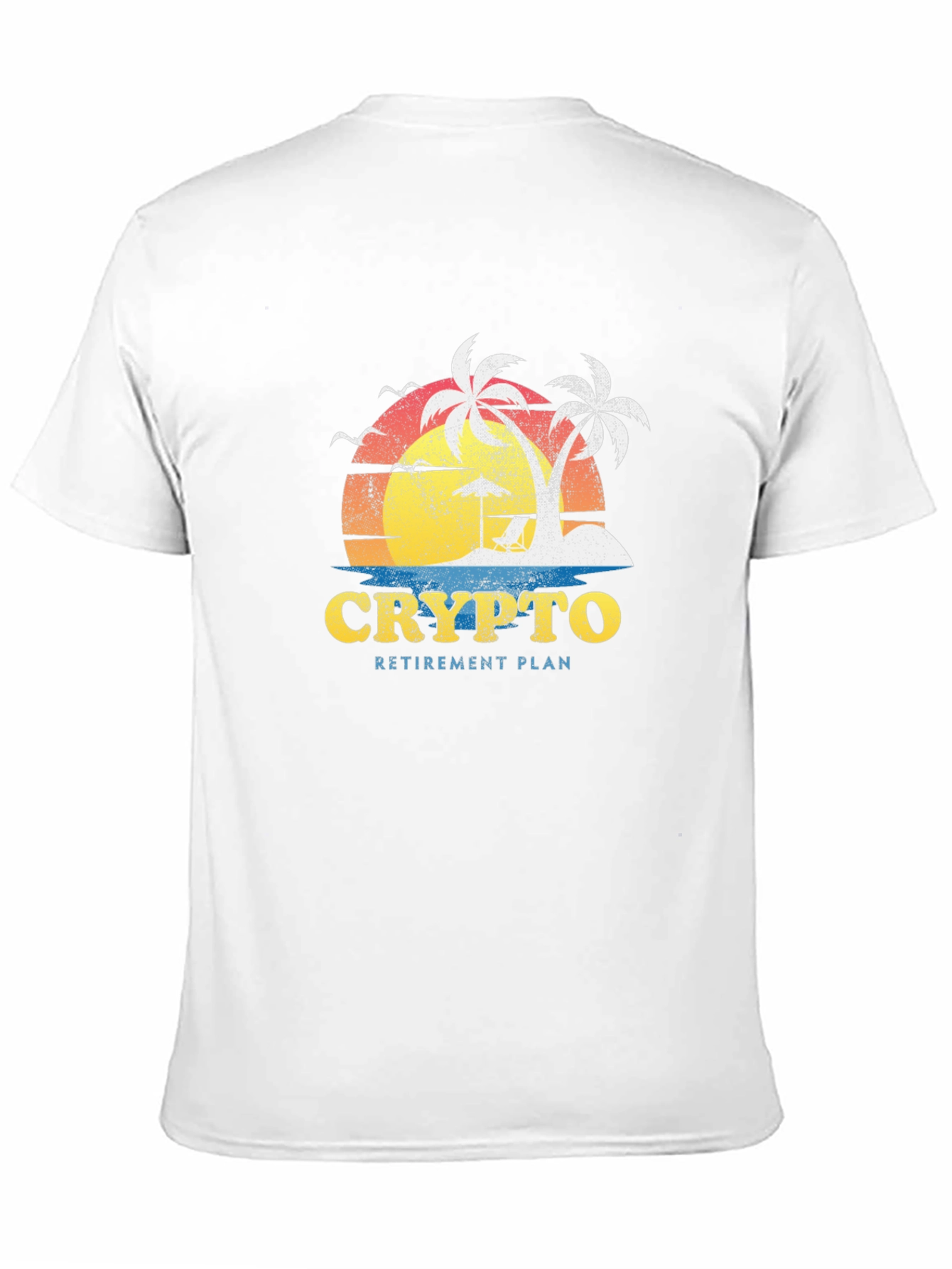 Crypto Retirement Plan Graphic T-Shirt
