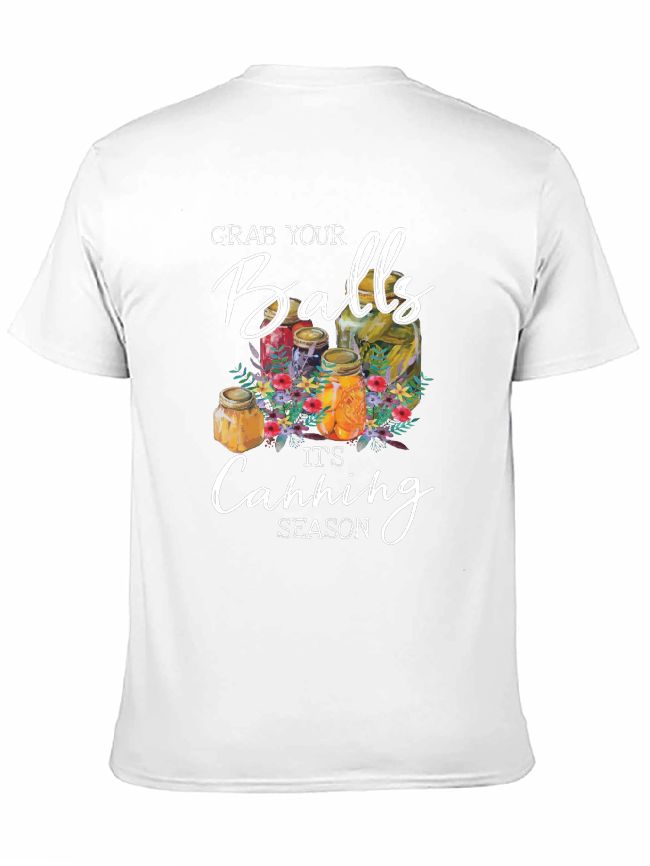 Grab Your Balls Canning Season Black T-Shirt